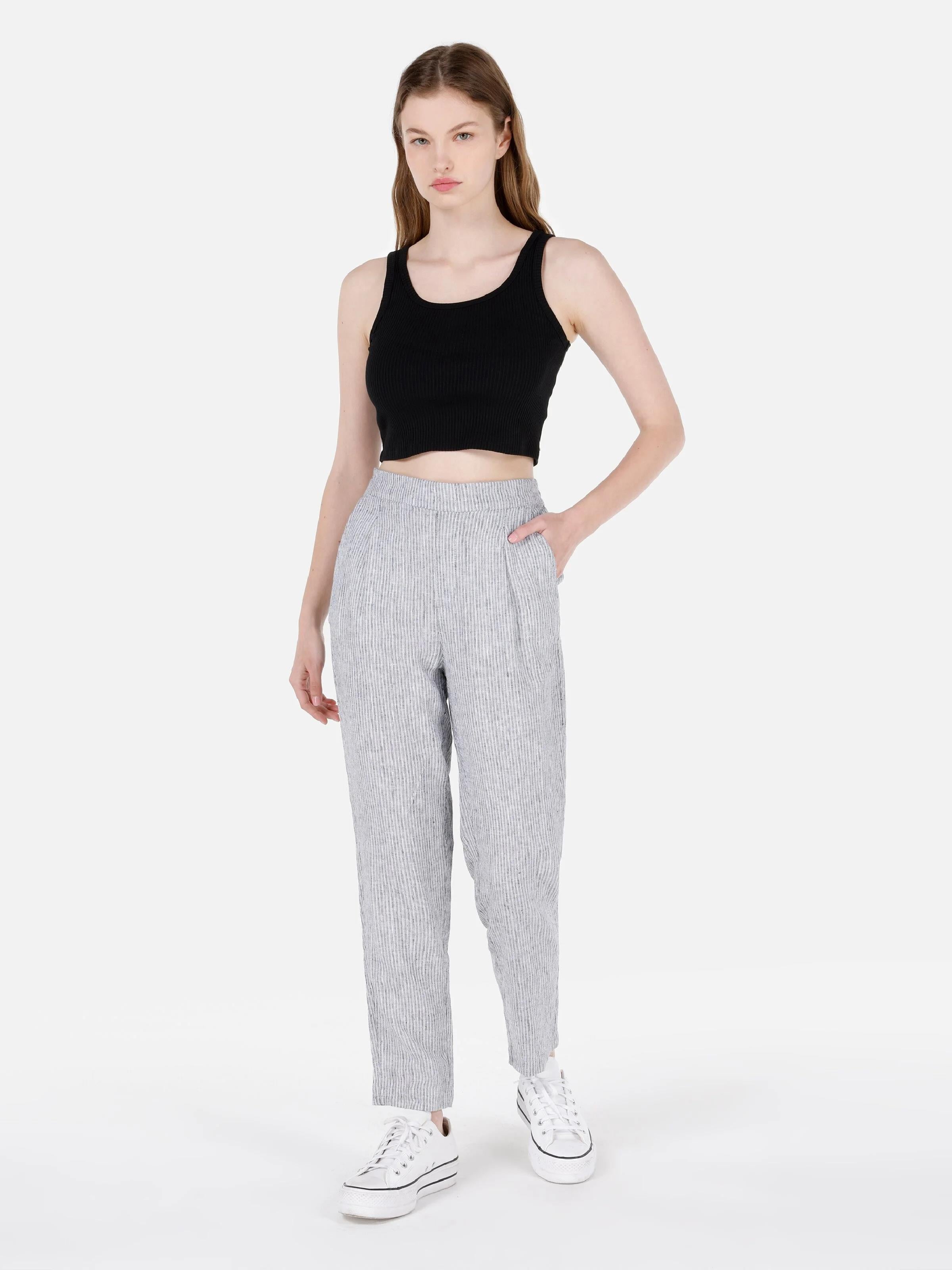 DOKUMA ALT KADIN PANTOLON Regular Fit