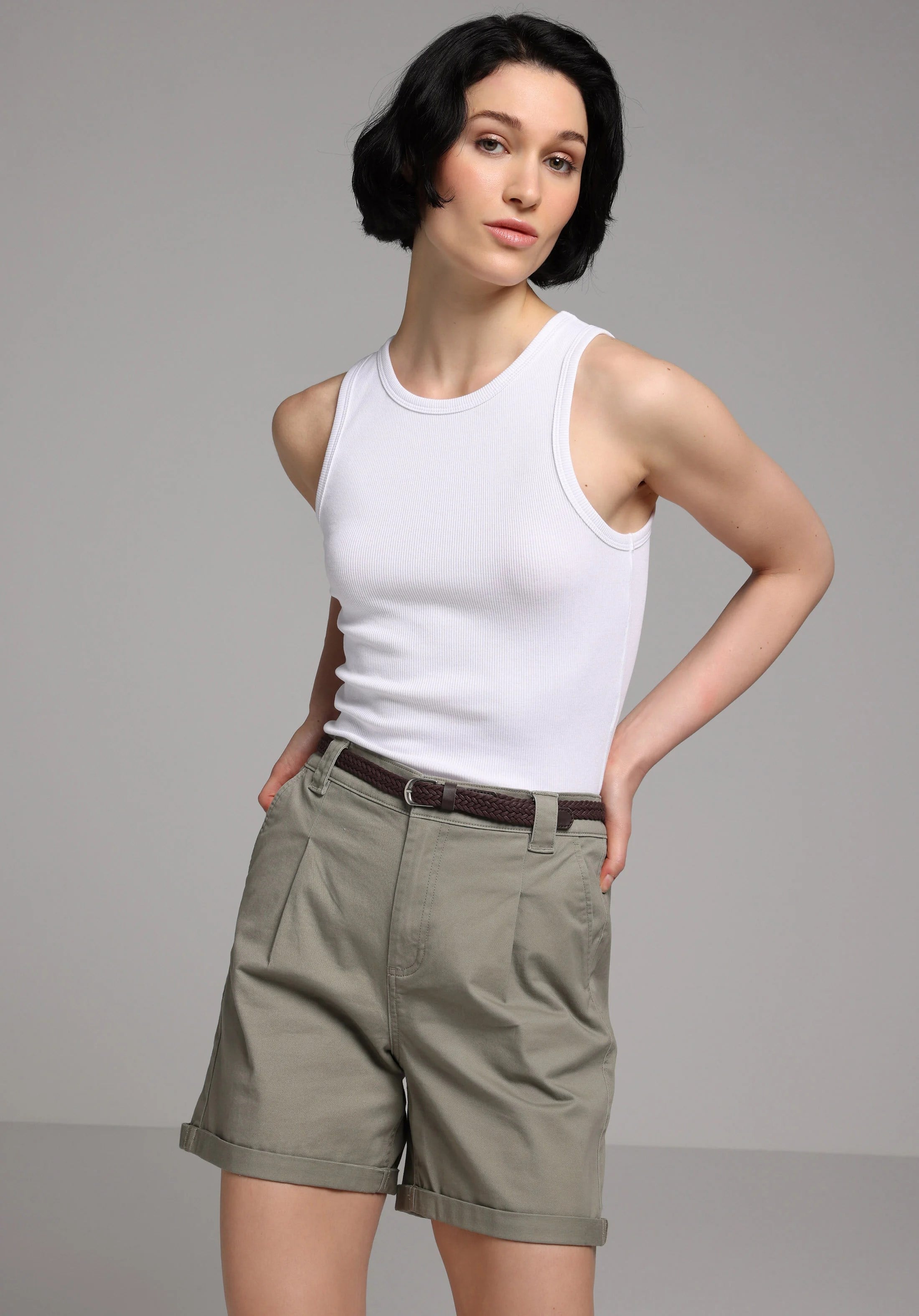 DOKUMA ALT KADIN ŞORT Regular Fit