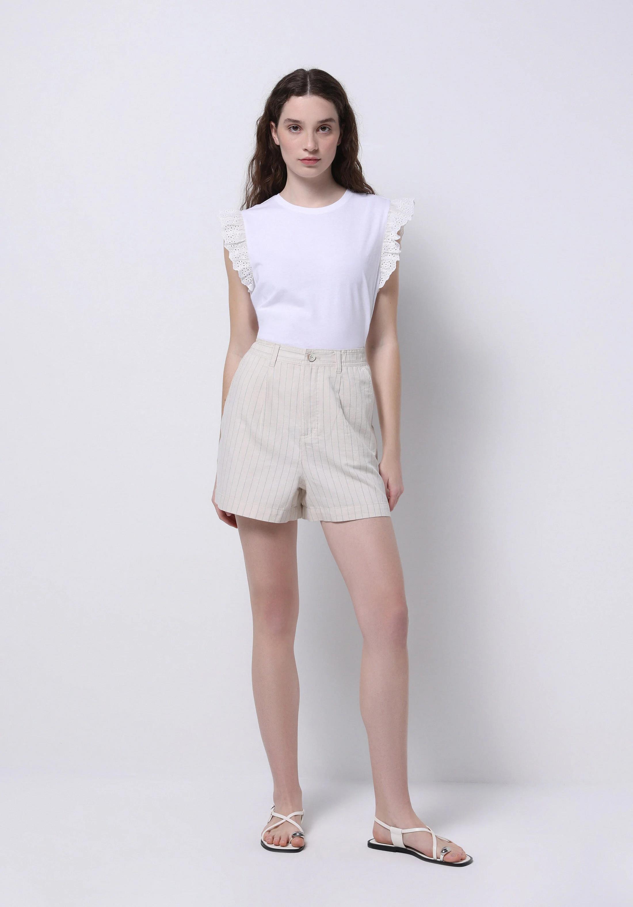 DOKUMA ALT KADIN ŞORT Regular Fit