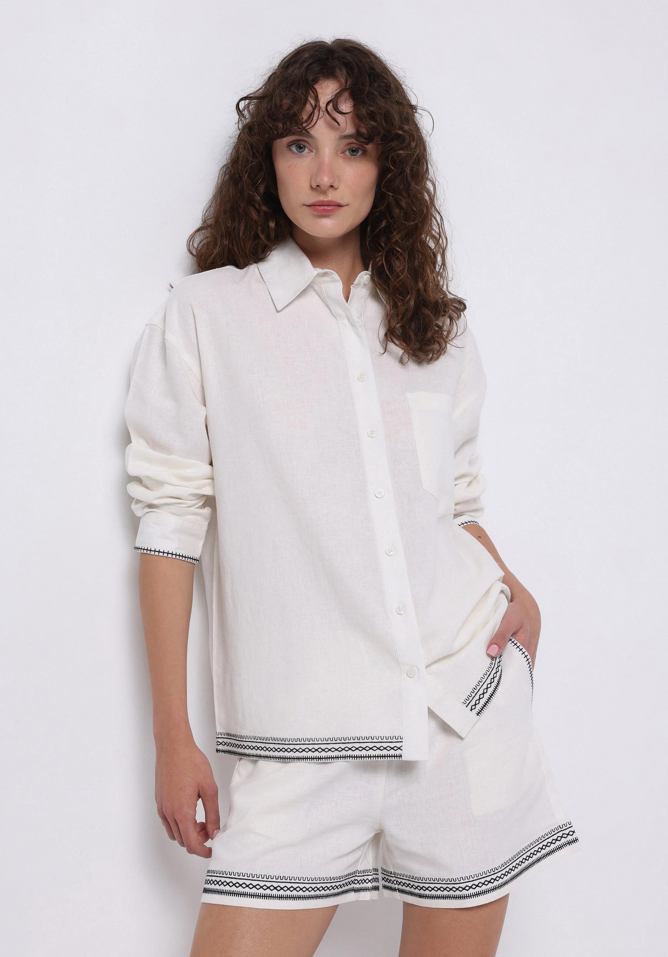 DOKUMA ALT KADIN ŞORT Regular Fit