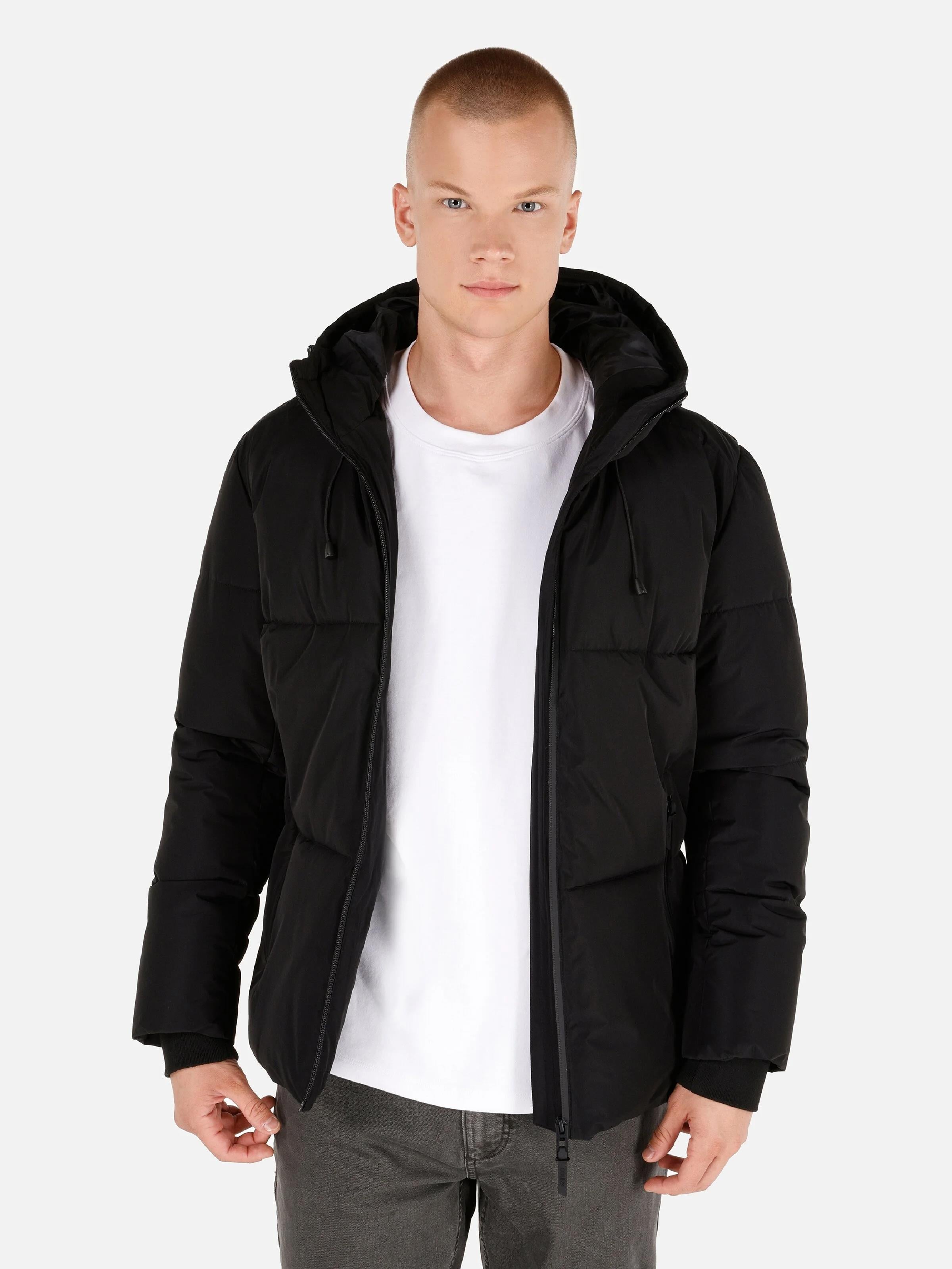 DOKUMA DIŞ ERKEK MONT Slim Fit