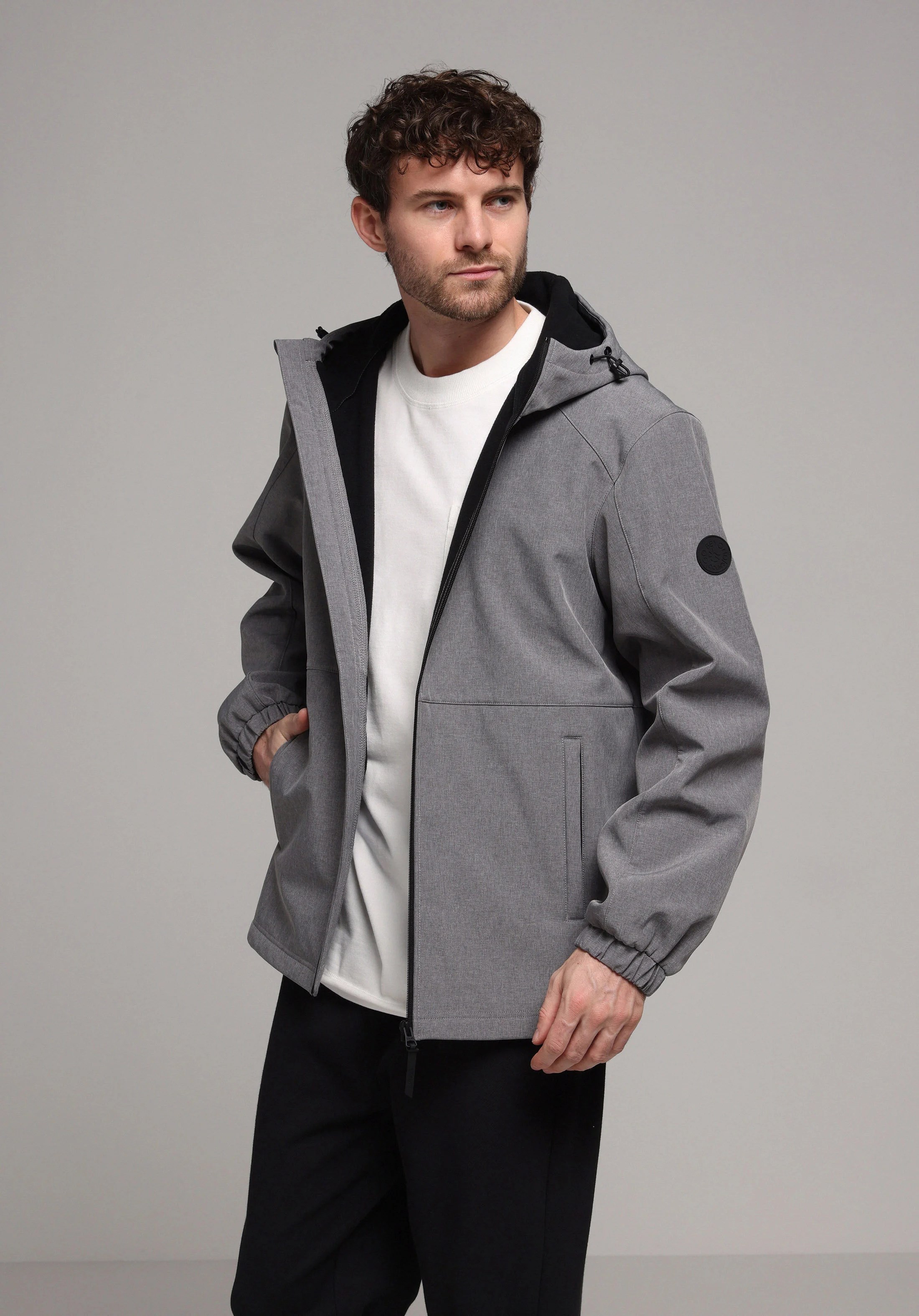 DOKUMA DIŞ ERKEK YAĞMURLUK Regular Fit