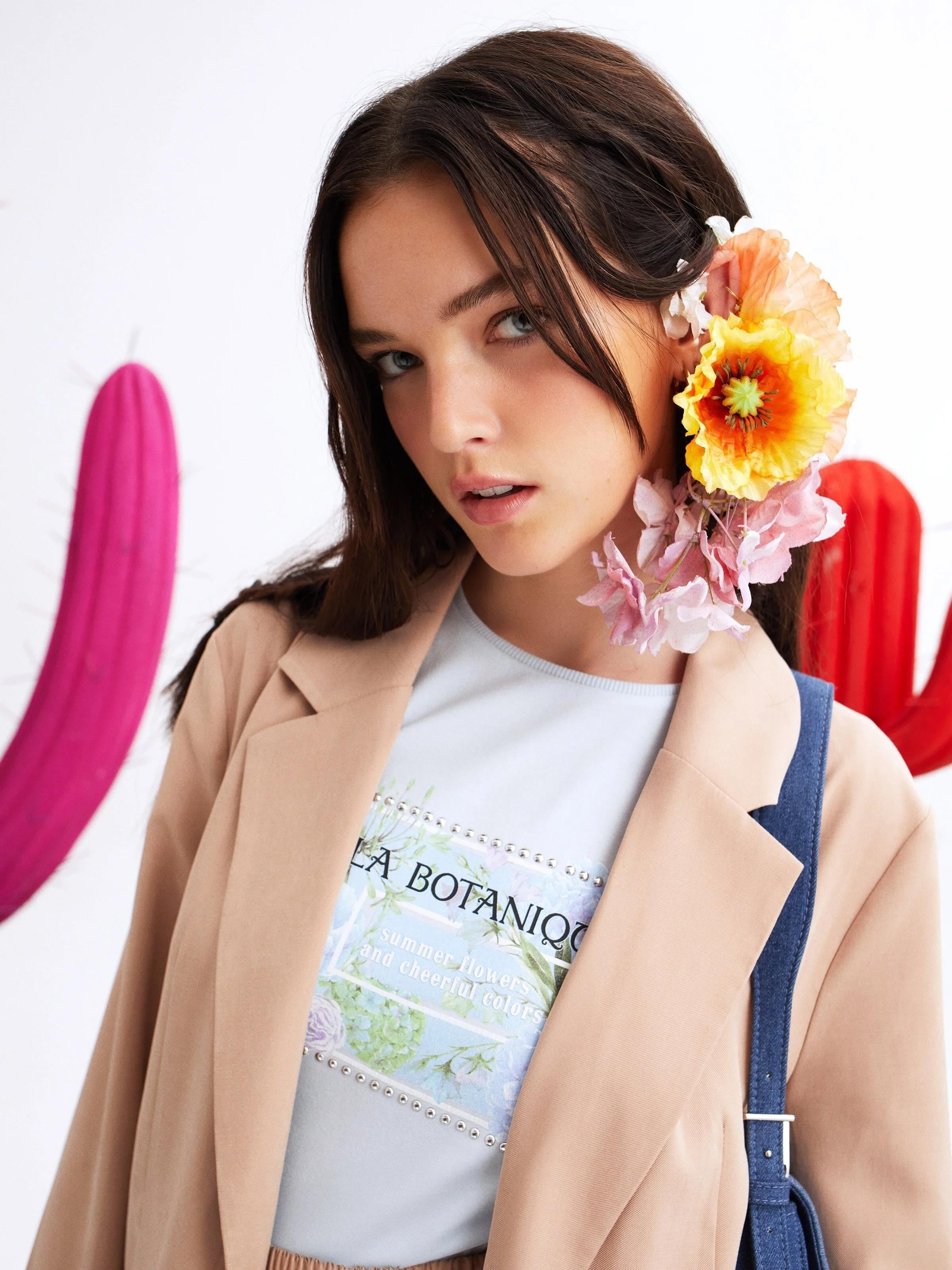 DOKUMA DIŞ KADIN CEKET Regular Fit