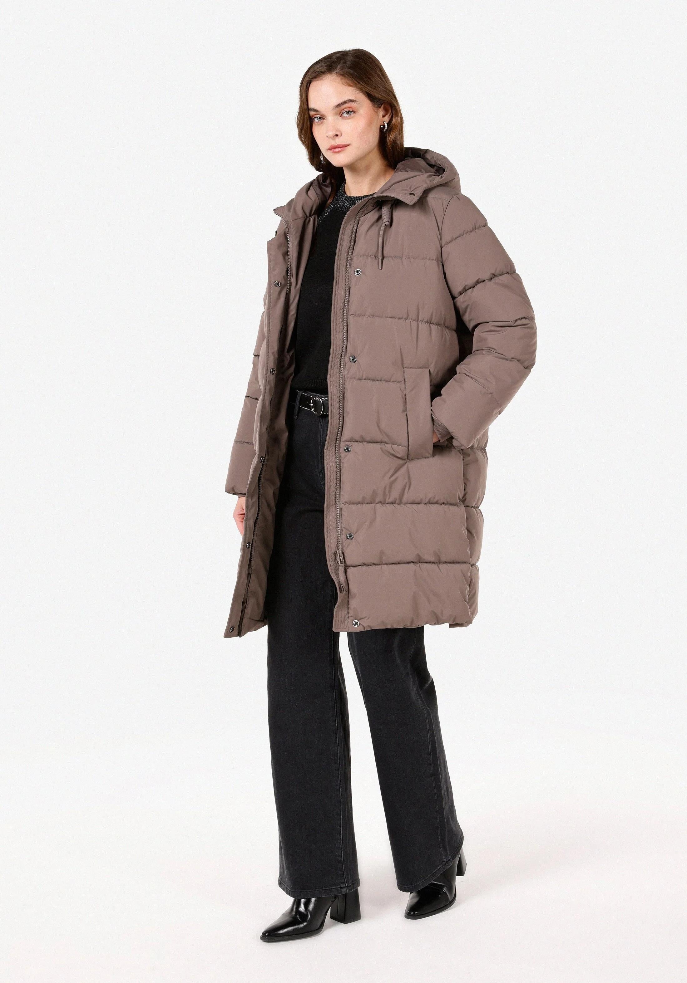 DOKUMA DIŞ KADIN KABAN Regular Fit