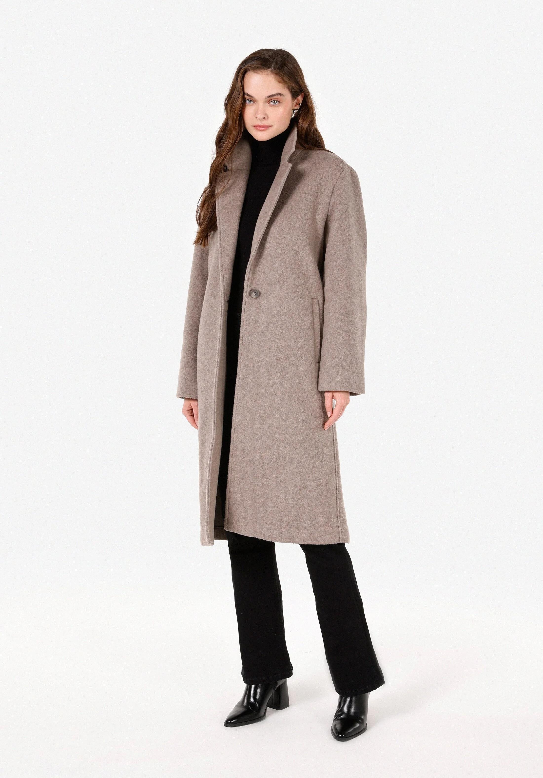 DOKUMA DIŞ KADIN KABAN Regular Fit