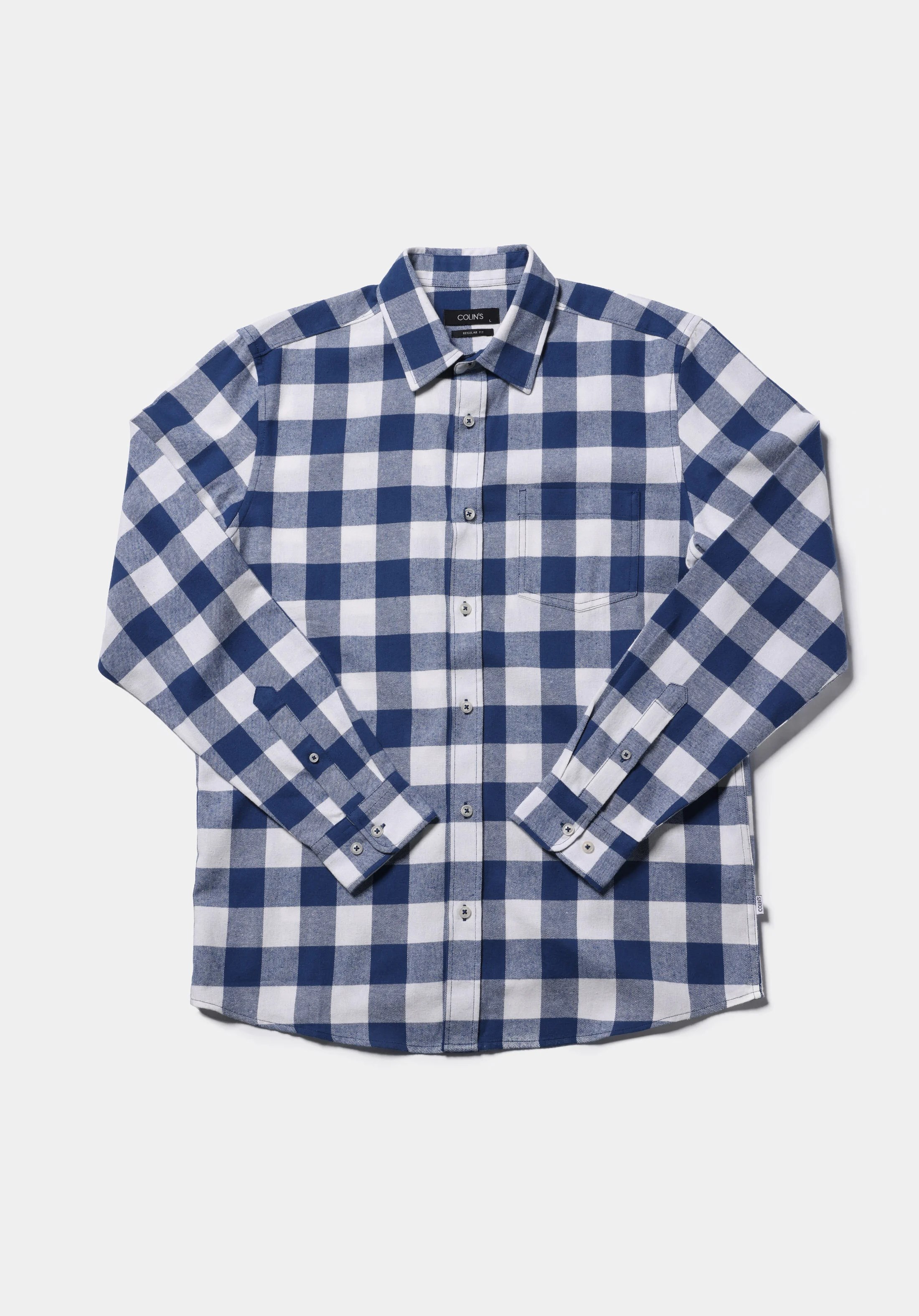 DOKUMA ÜST ERKEK UZUN KOL GÖMLEK Regular Fit