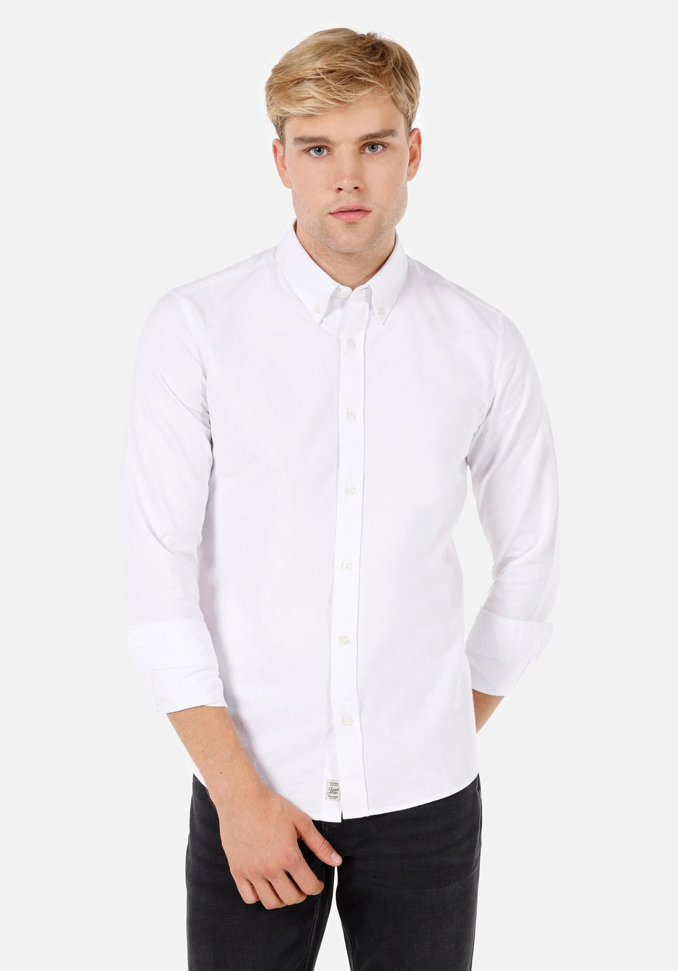 DOKUMA ÜST ERKEK UZUN KOL GÖMLEK Slim Fit