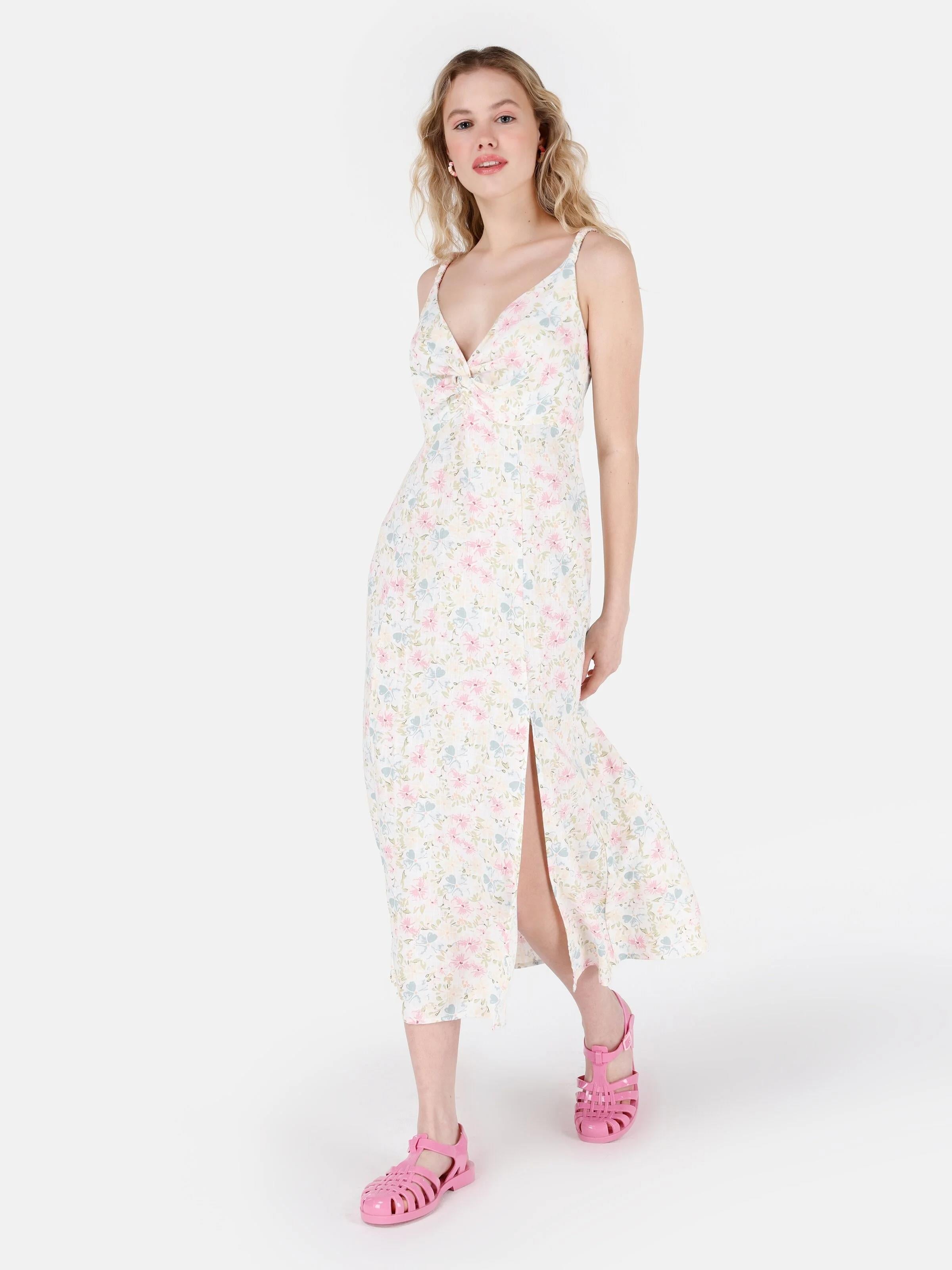 DOKUMA ÜST KADIN ELBISE Slim Fit