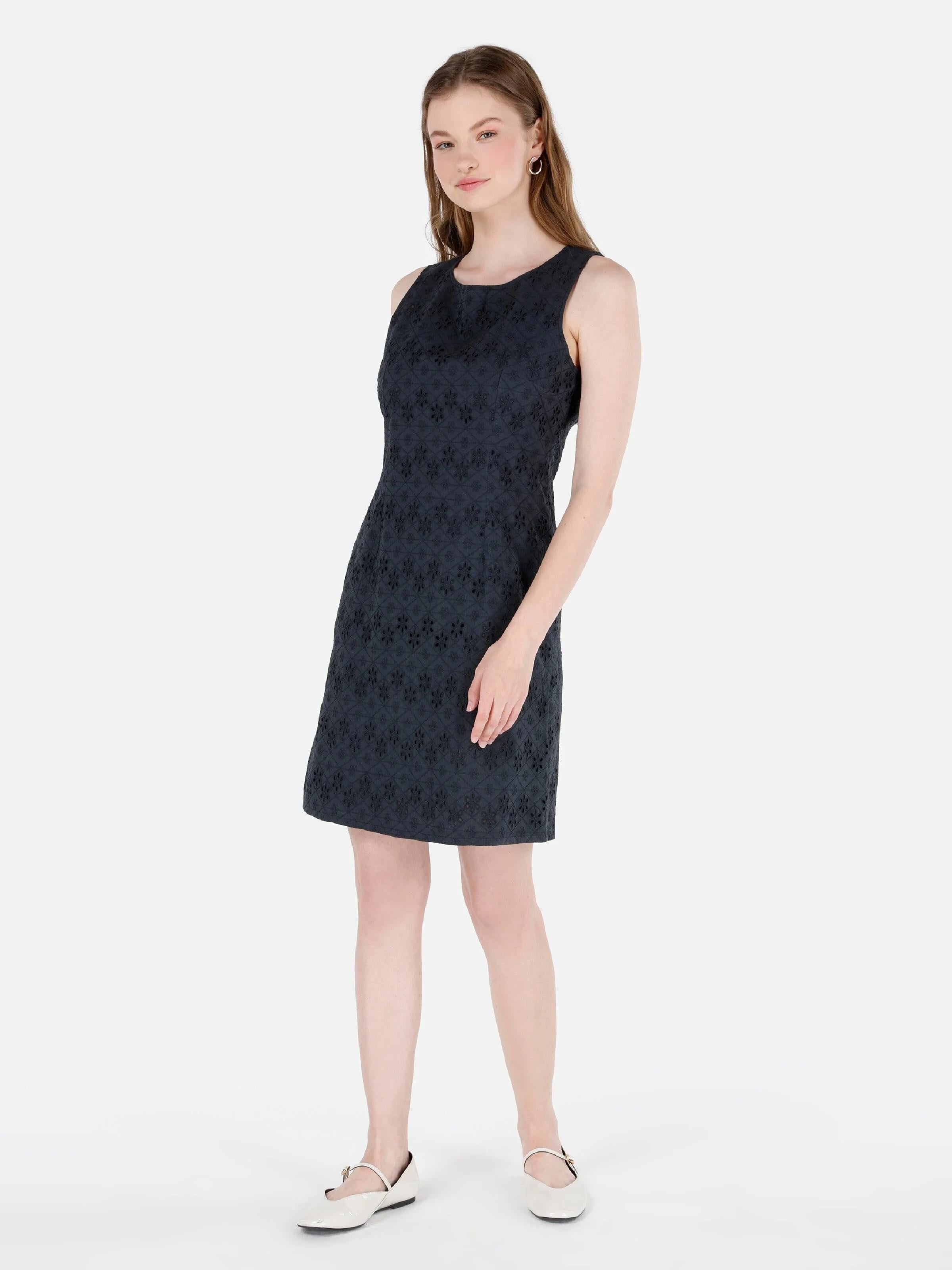 DOKUMA ÜST KADIN ELBISE Slim Fit