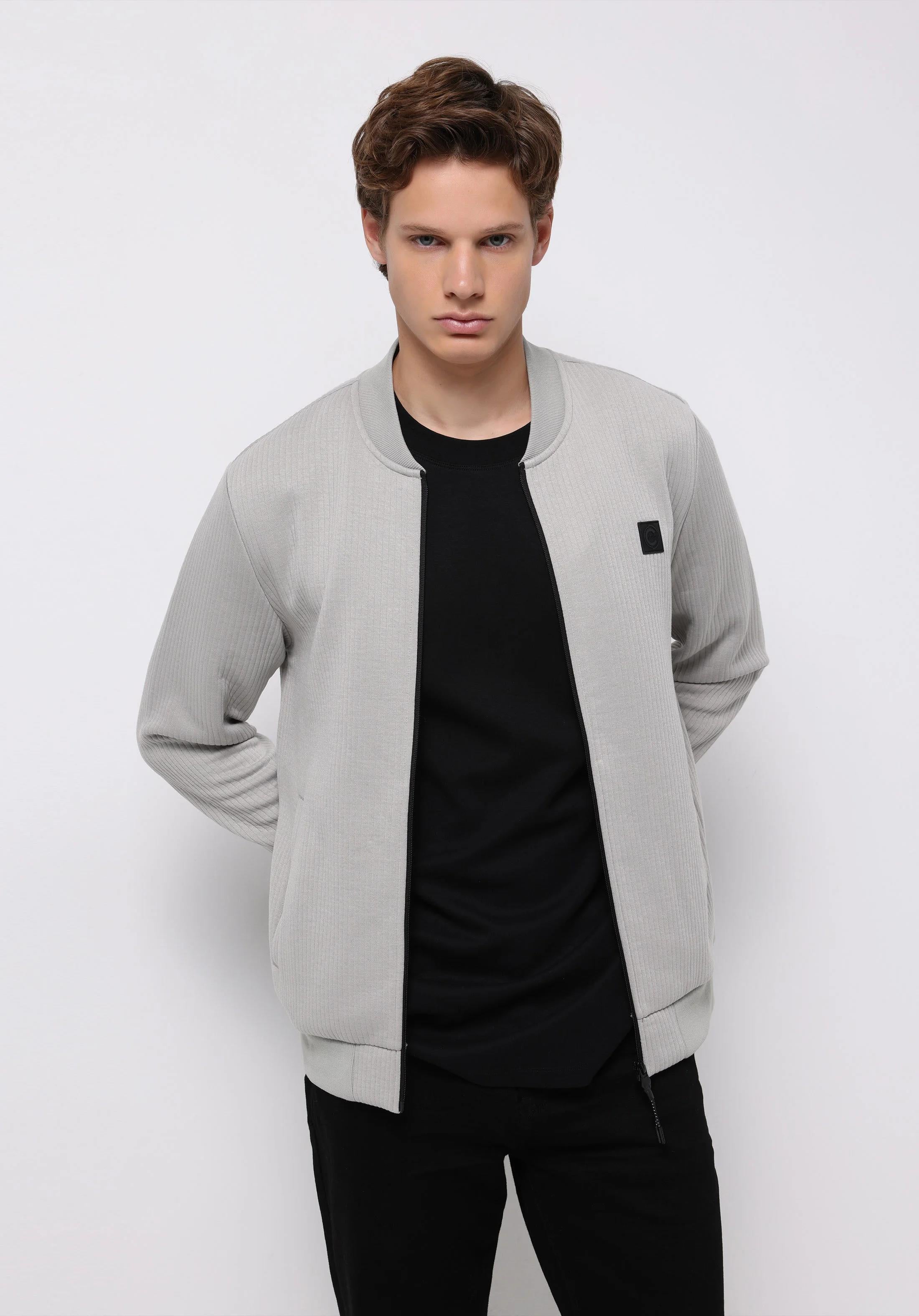 ÖRME ERKEK CEKET Slim Fit