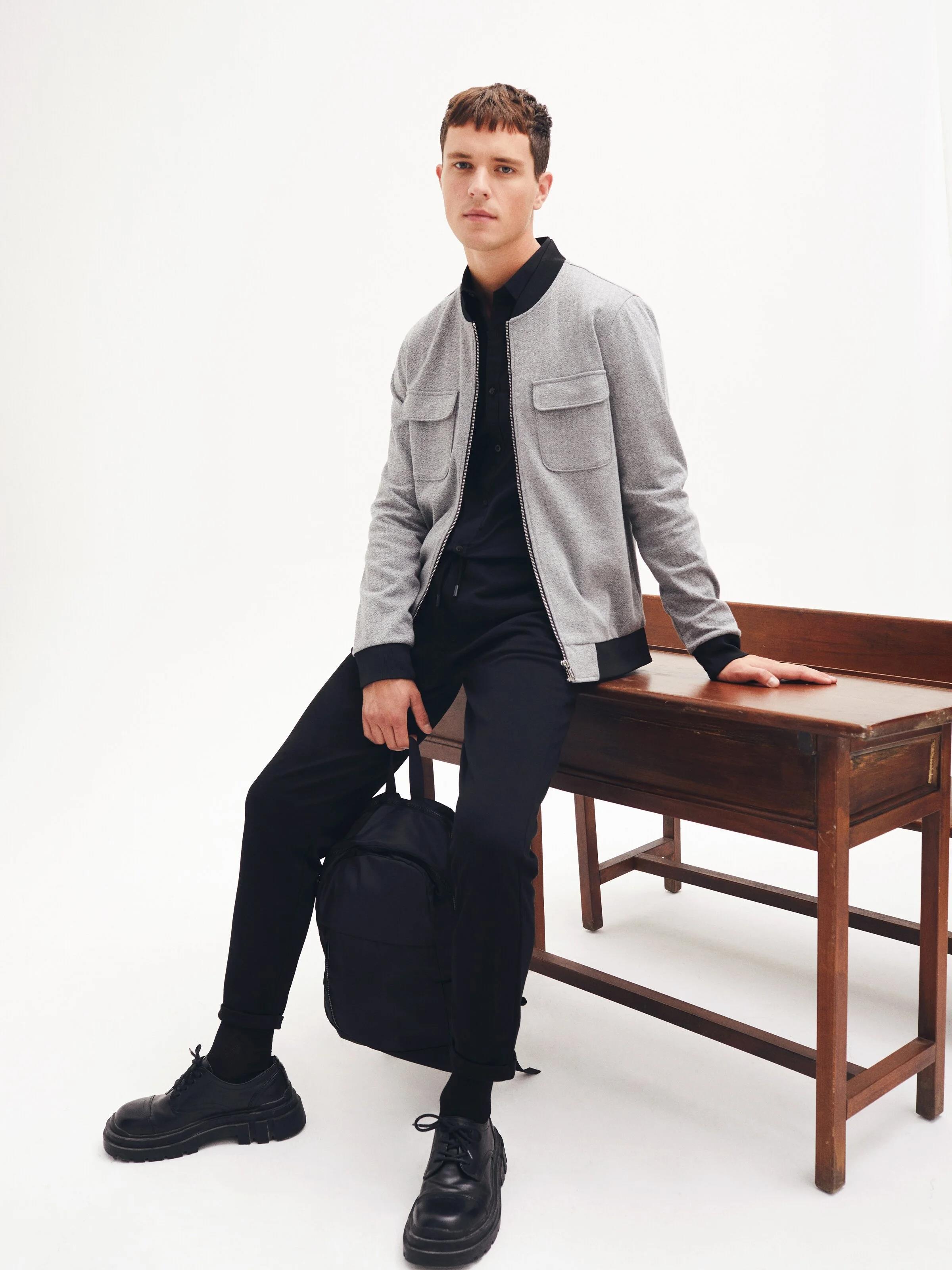 ÖRME ERKEK CEKET Slim Fit