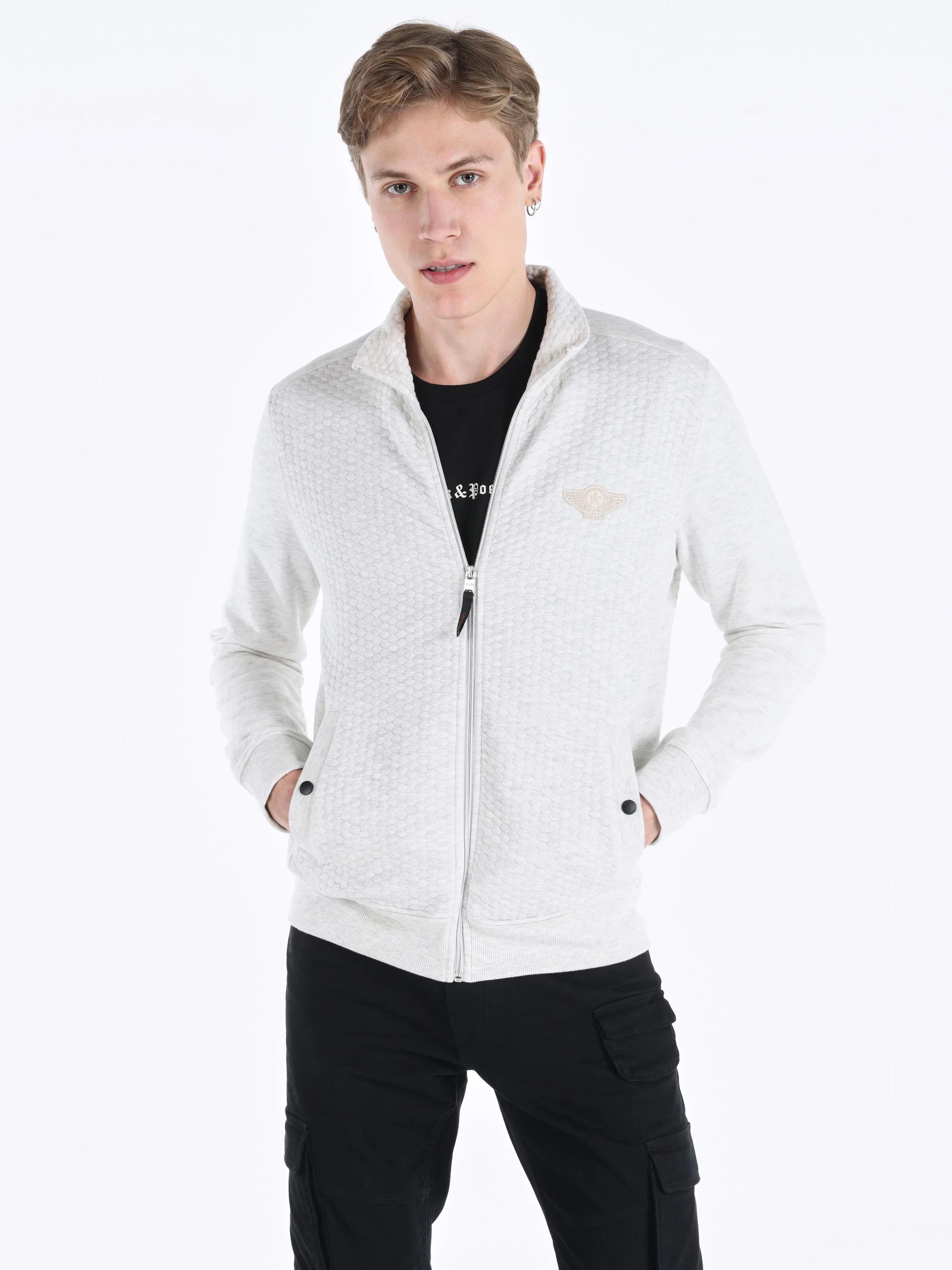 ÖRME ERKEK CEKET Slim Fit