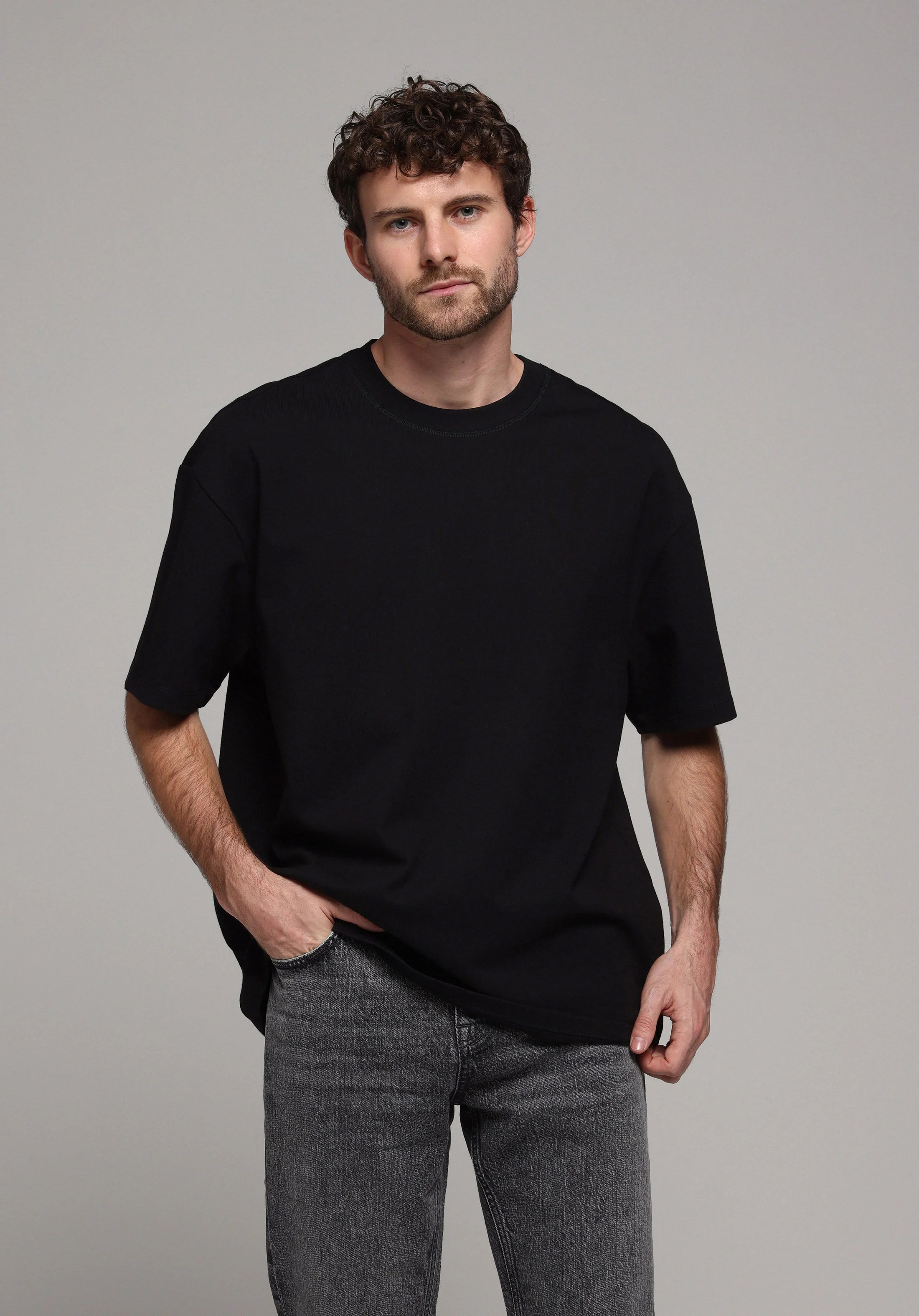 ÖRME ERKEK KISA KOL T-SHIRT Oversize Fit