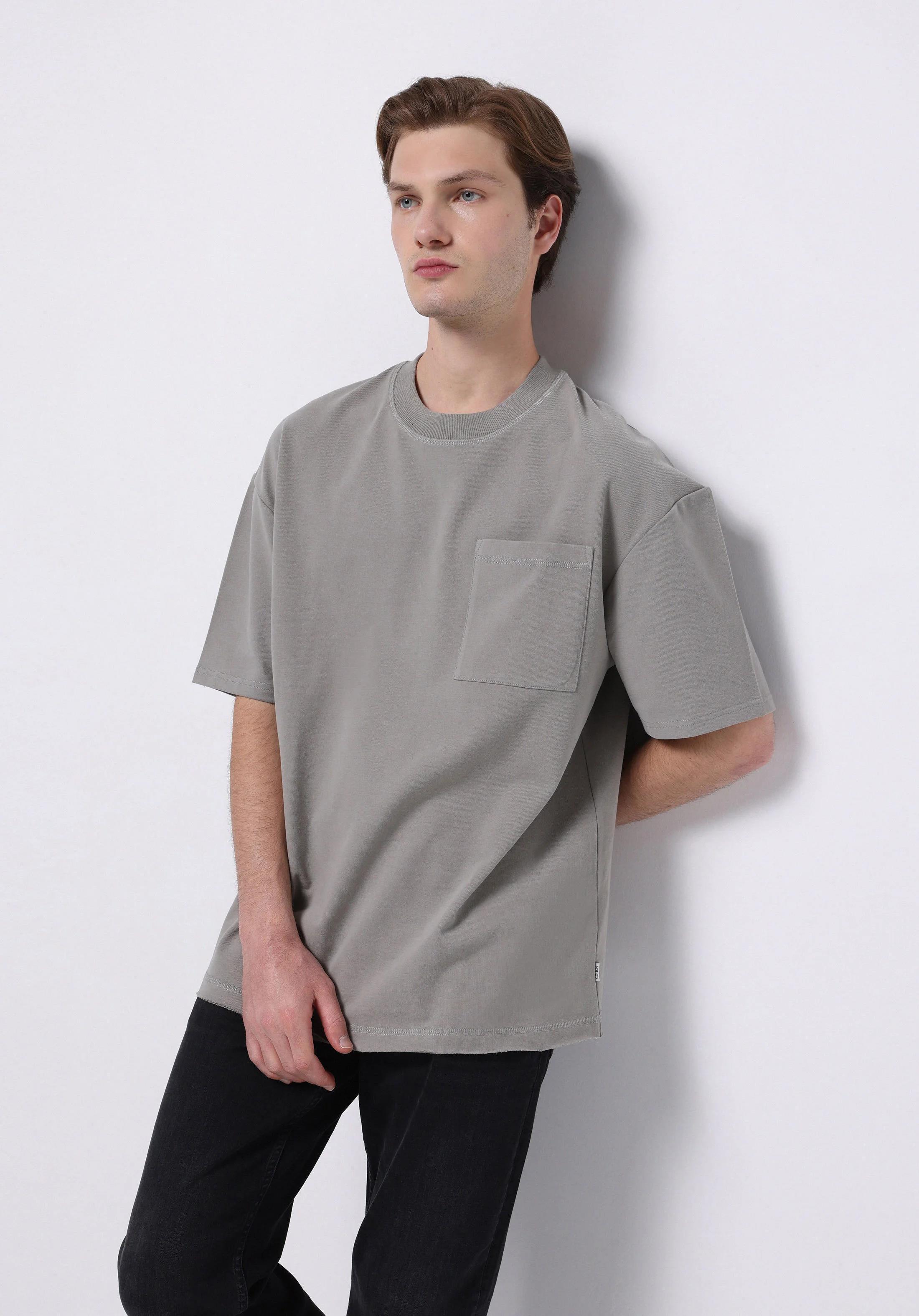 ÖRME ERKEK KISA KOL T-SHIRT Oversize Fit