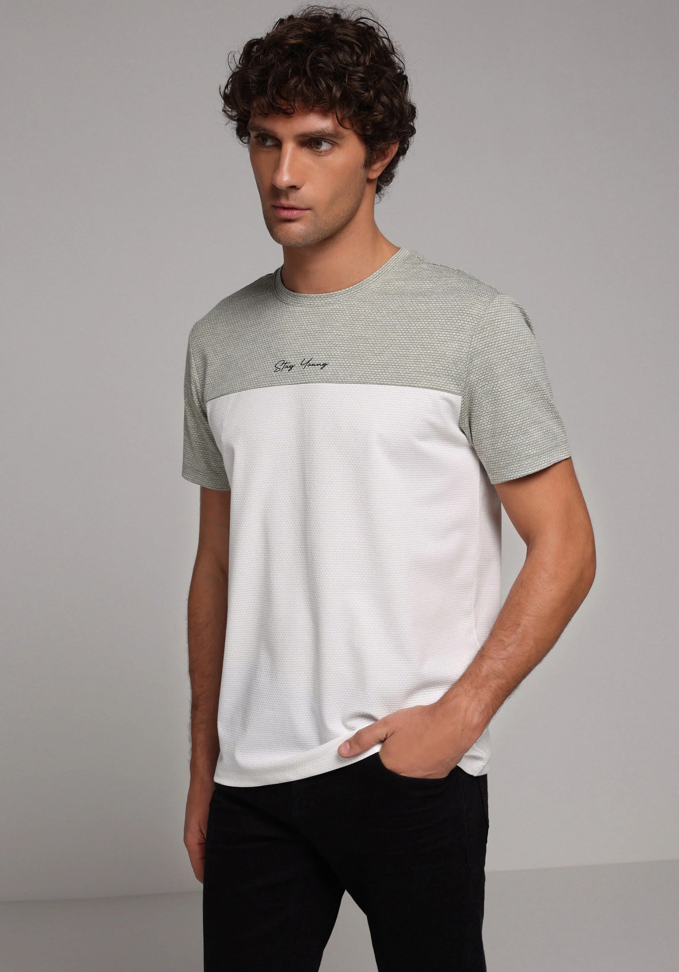 ÖRME ERKEK KISA KOL T-SHIRT Regular Fit