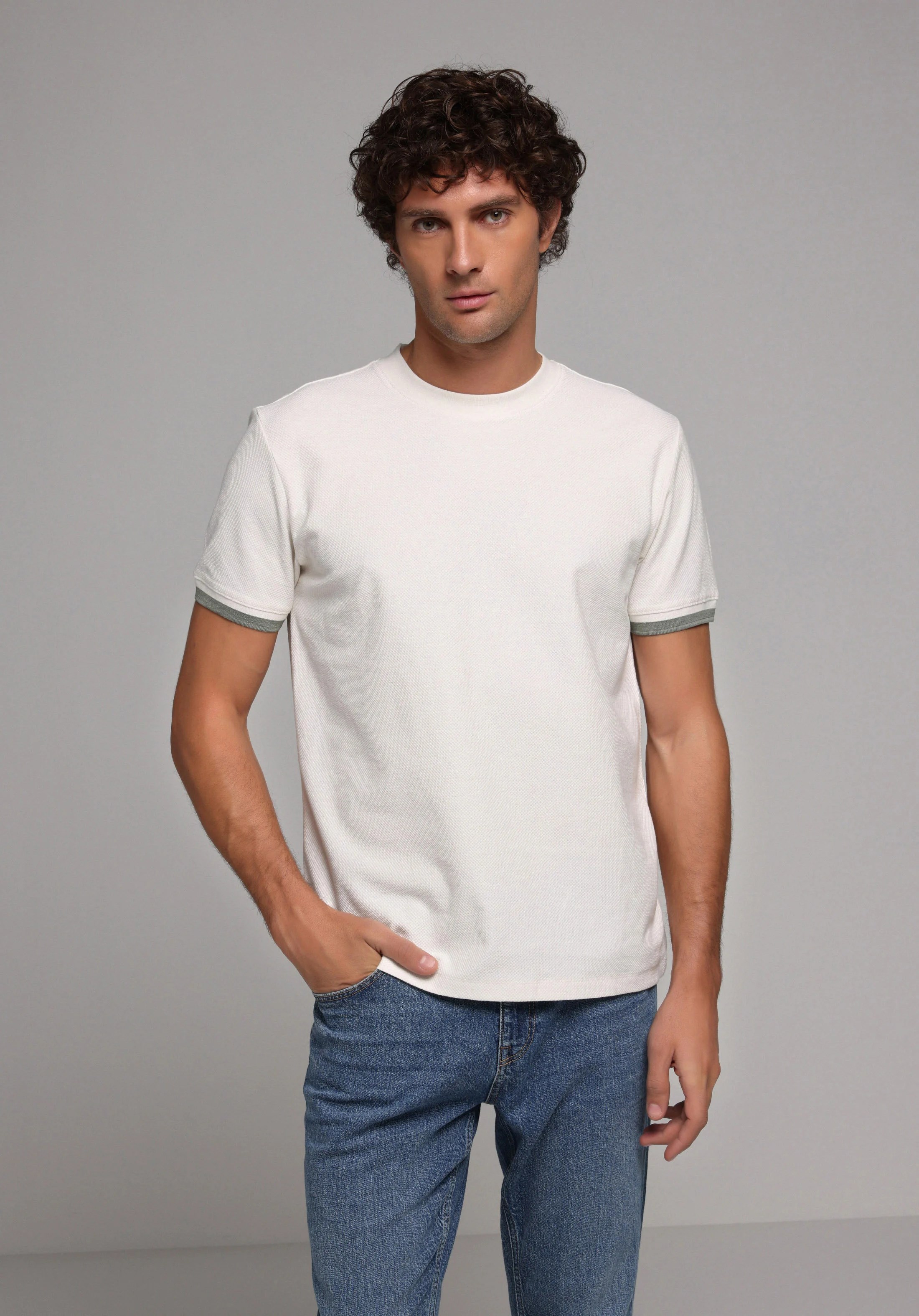 ÖRME ERKEK KISA KOL T-SHIRT Regular Fit