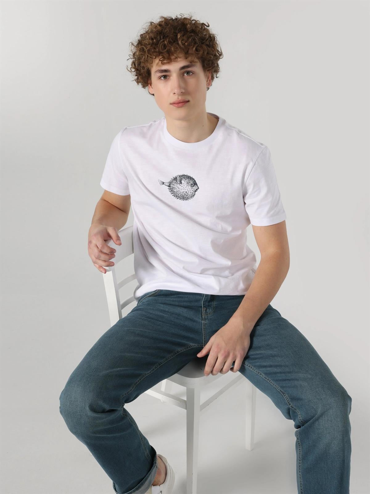 ÖRME ERKEK KISA KOL T-SHIRT Regular Fit