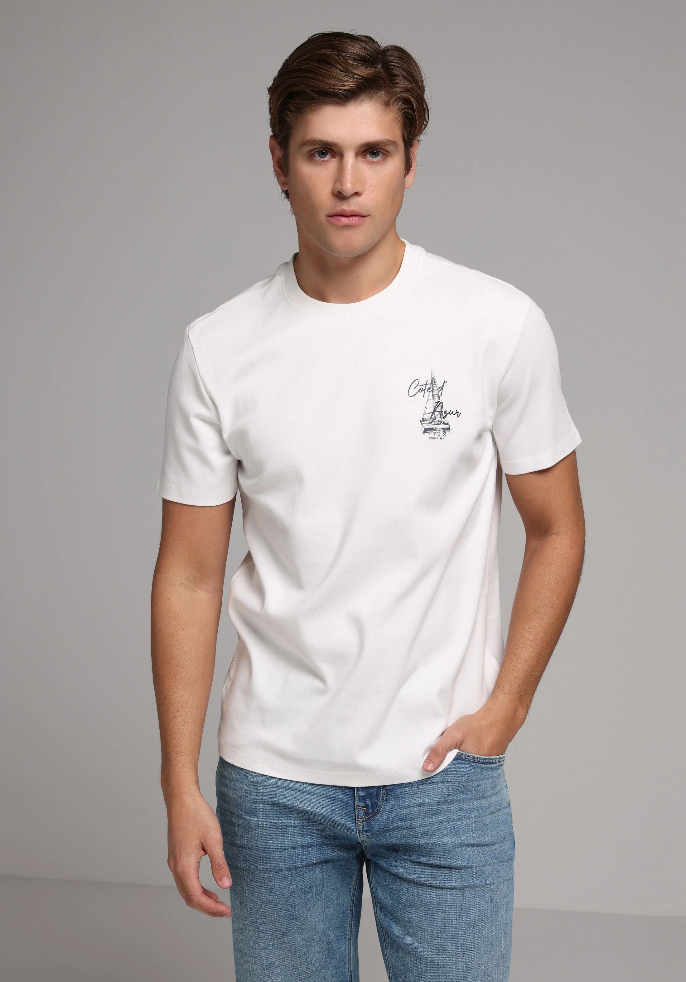 ÖRME ERKEK KISA KOL T-SHIRT Regular Fit