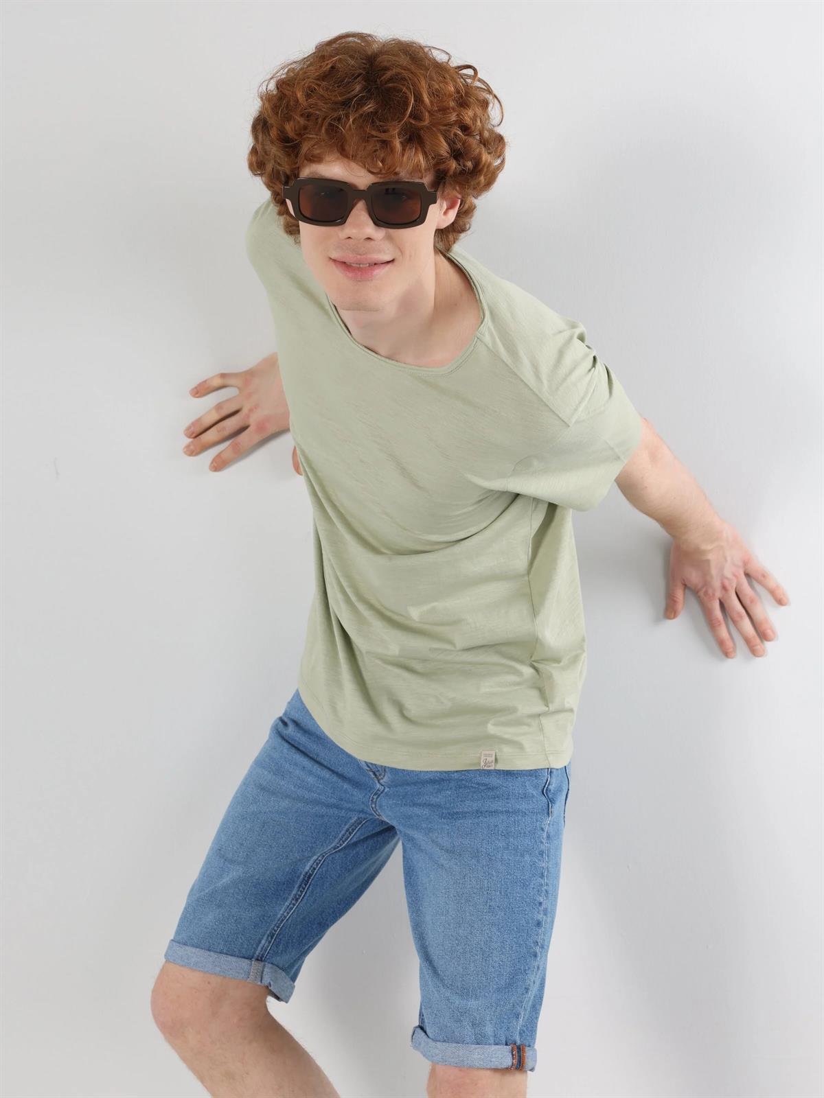 ÖRME ERKEK KISA KOL T-SHIRT Regular Fit