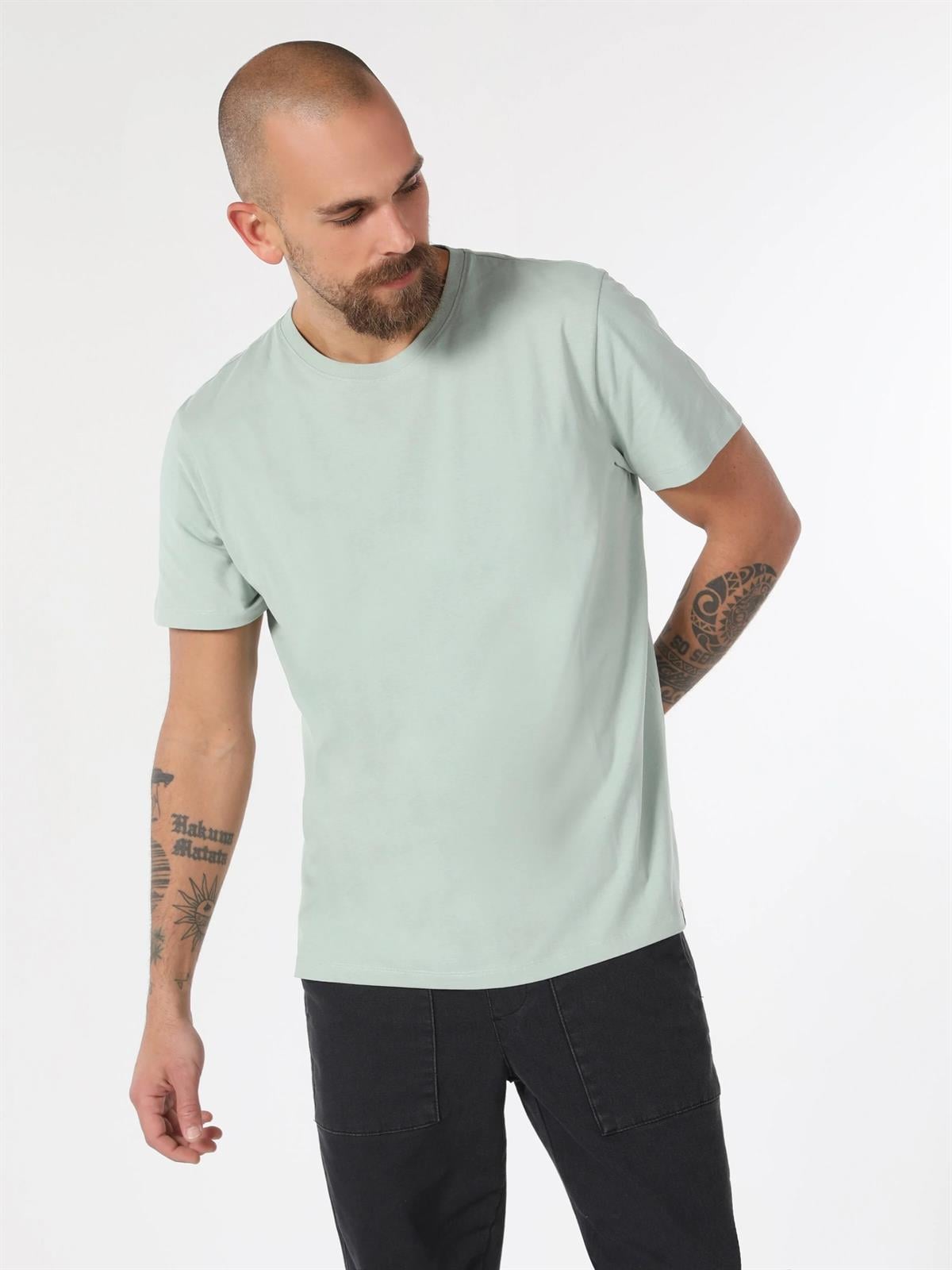 ÖRME ERKEK KISA KOL T-SHIRT Regular Fit