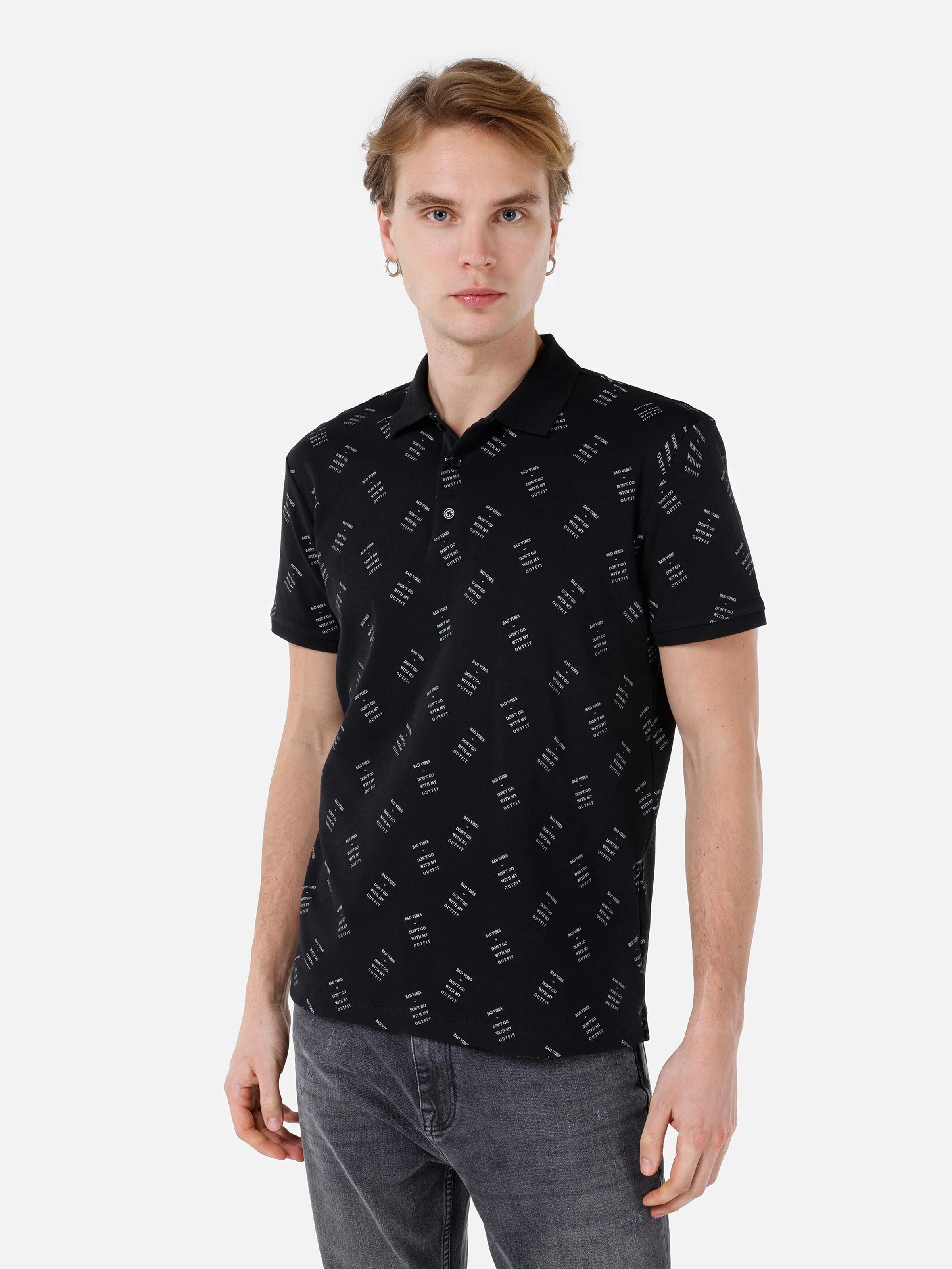 ÖRME ERKEK POLO YAKA KISA KOL T-SHIRT Regular Fit