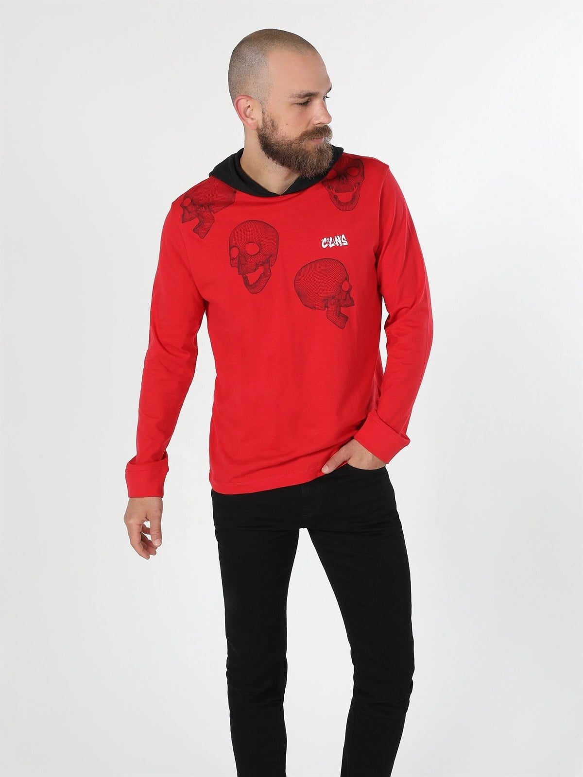 ÖRME ERKEK UZUN KOL T-SHIRT Regular Fit