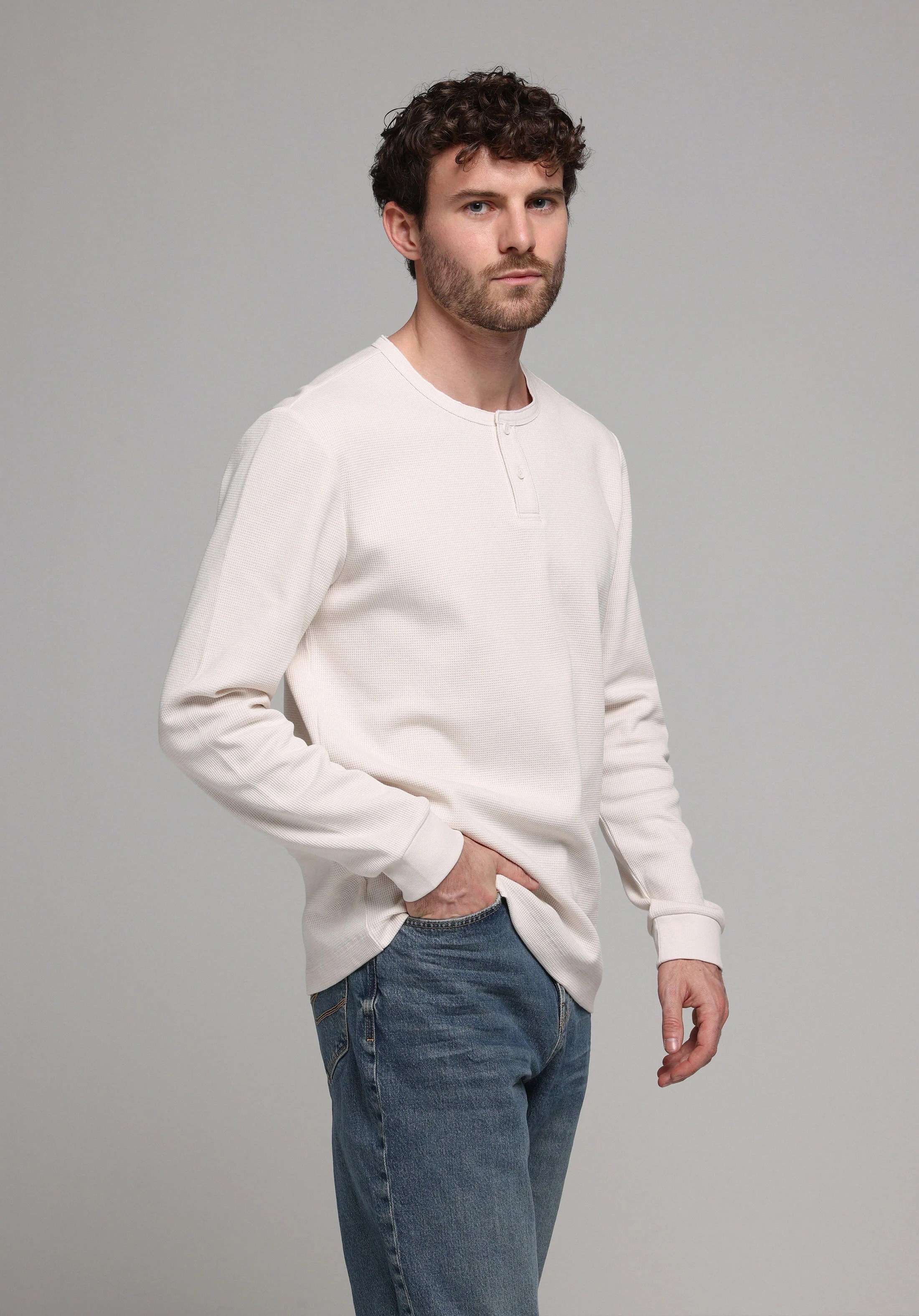 ÖRME ERKEK UZUN KOL T-SHIRT Regular Fit