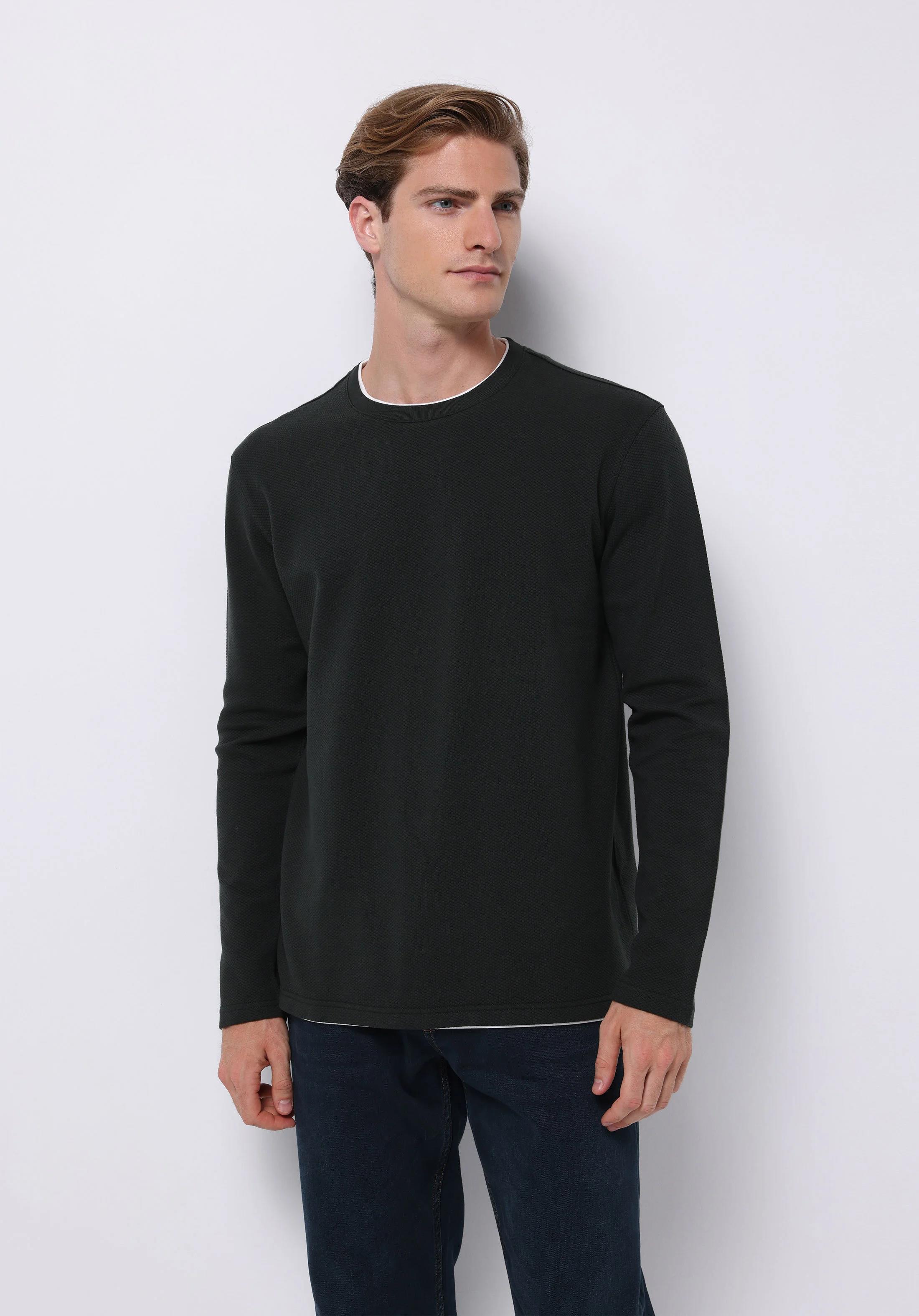 ÖRME ERKEK UZUN KOL T-SHIRT Regular Fit