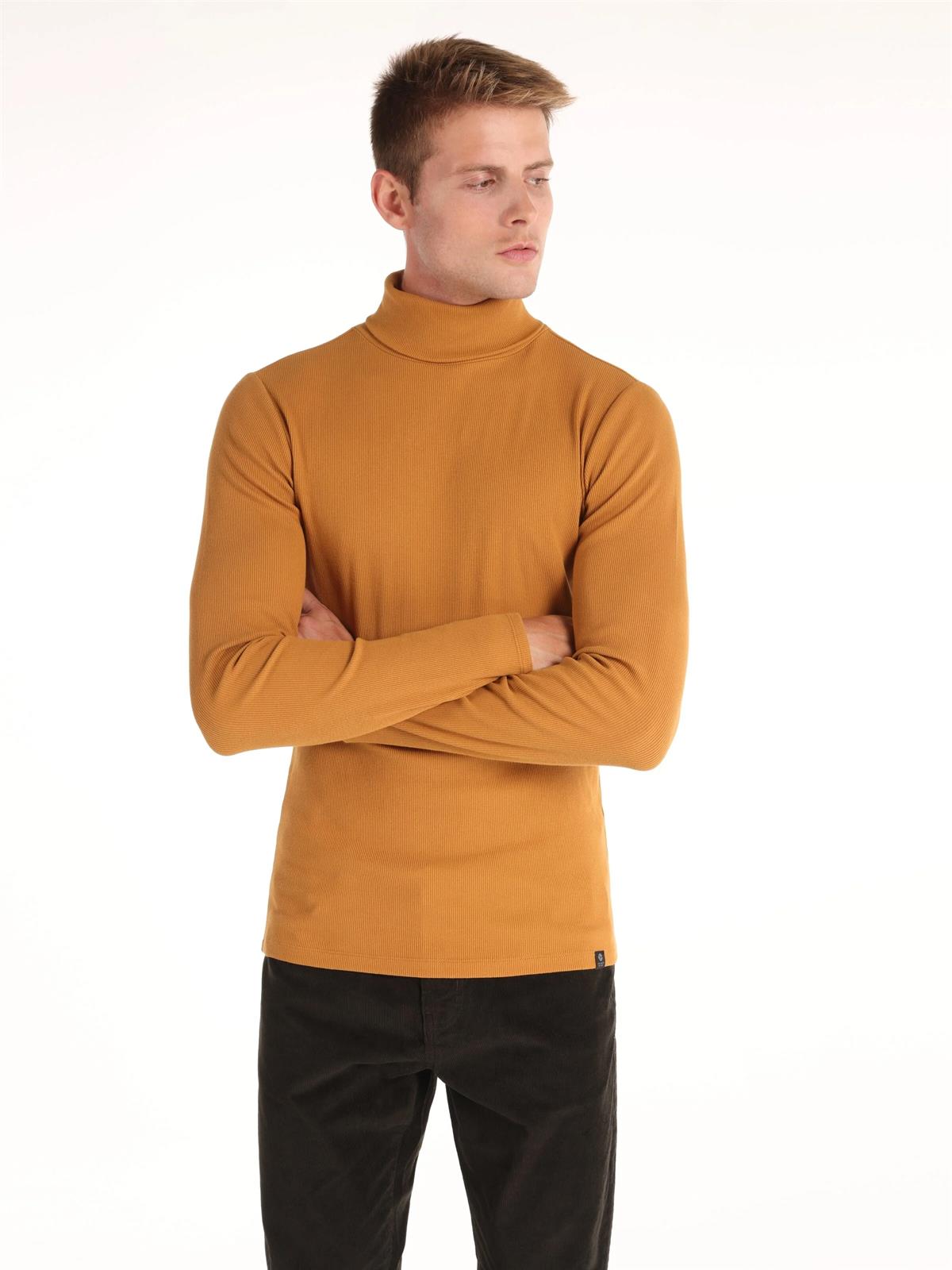 ÖRME ERKEK UZUN KOL T-SHIRT Slim Fit
