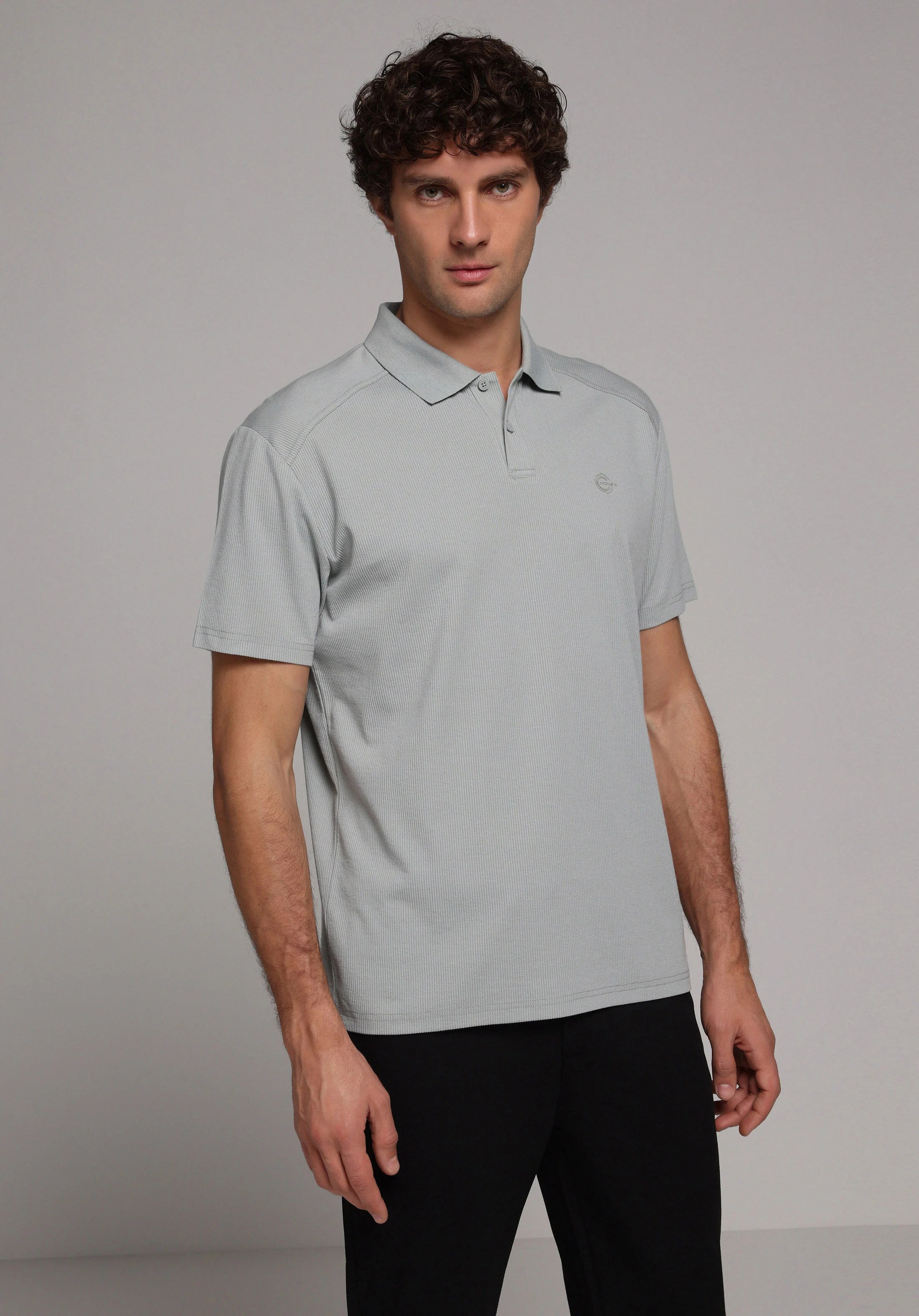 ÖRME ERKEK YAKALI KISA KOL T-SHIRT Comfort Fit