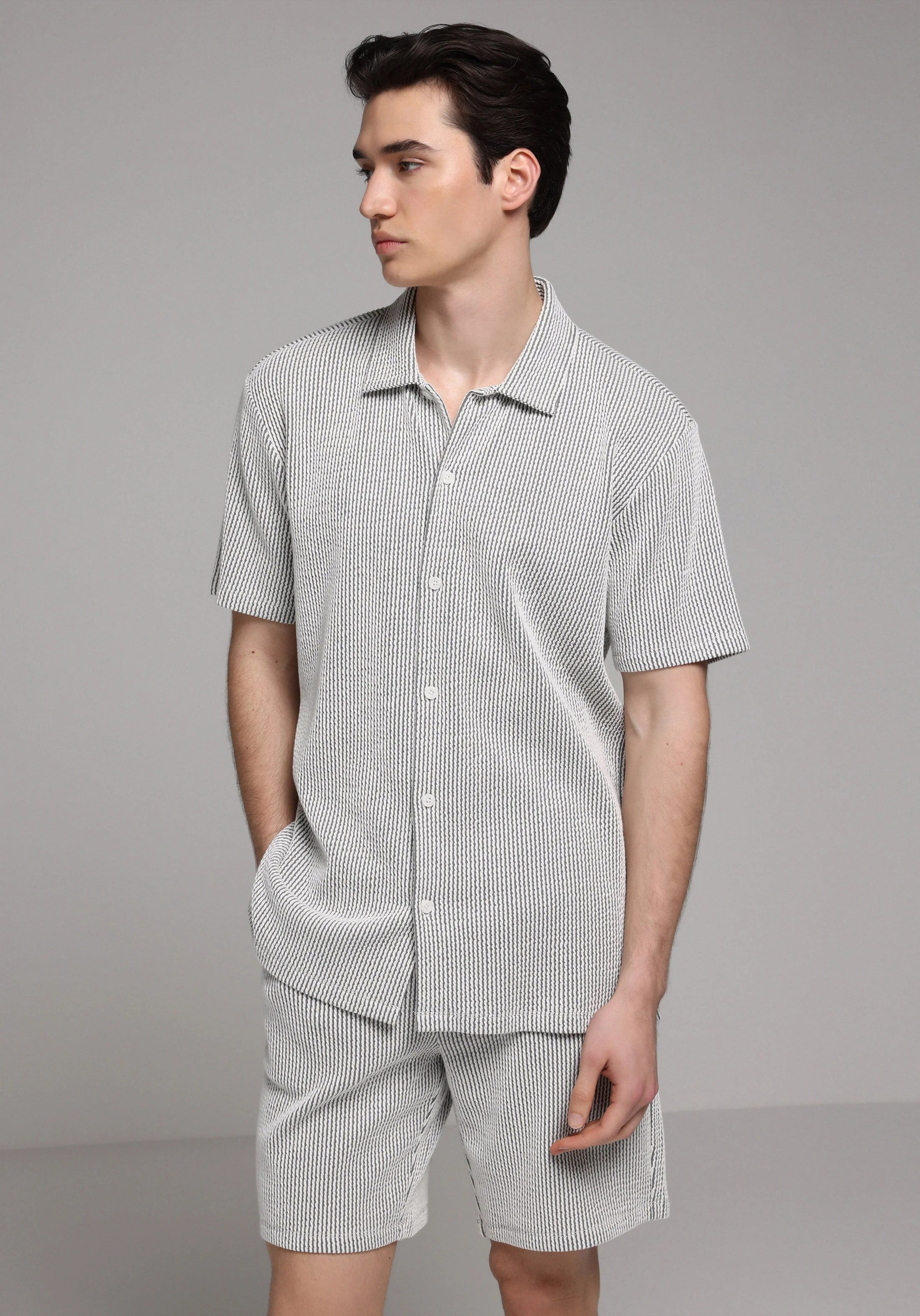 ÖRME ERKEK YAKALI KISA KOL T-SHIRT Regular Fit