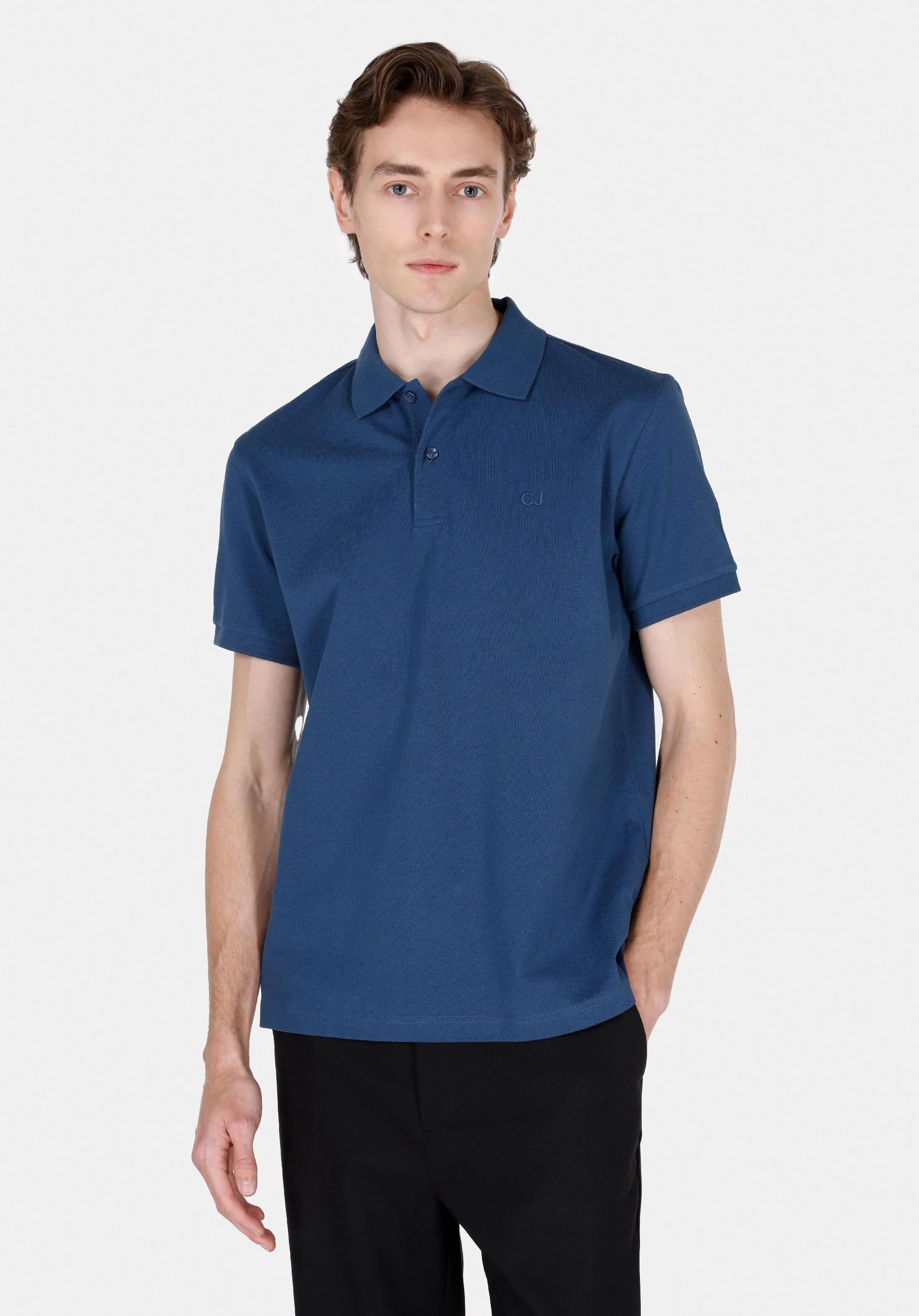 ÖRME ERKEK YAKALI KISA KOL T-SHIRT Regular Fit