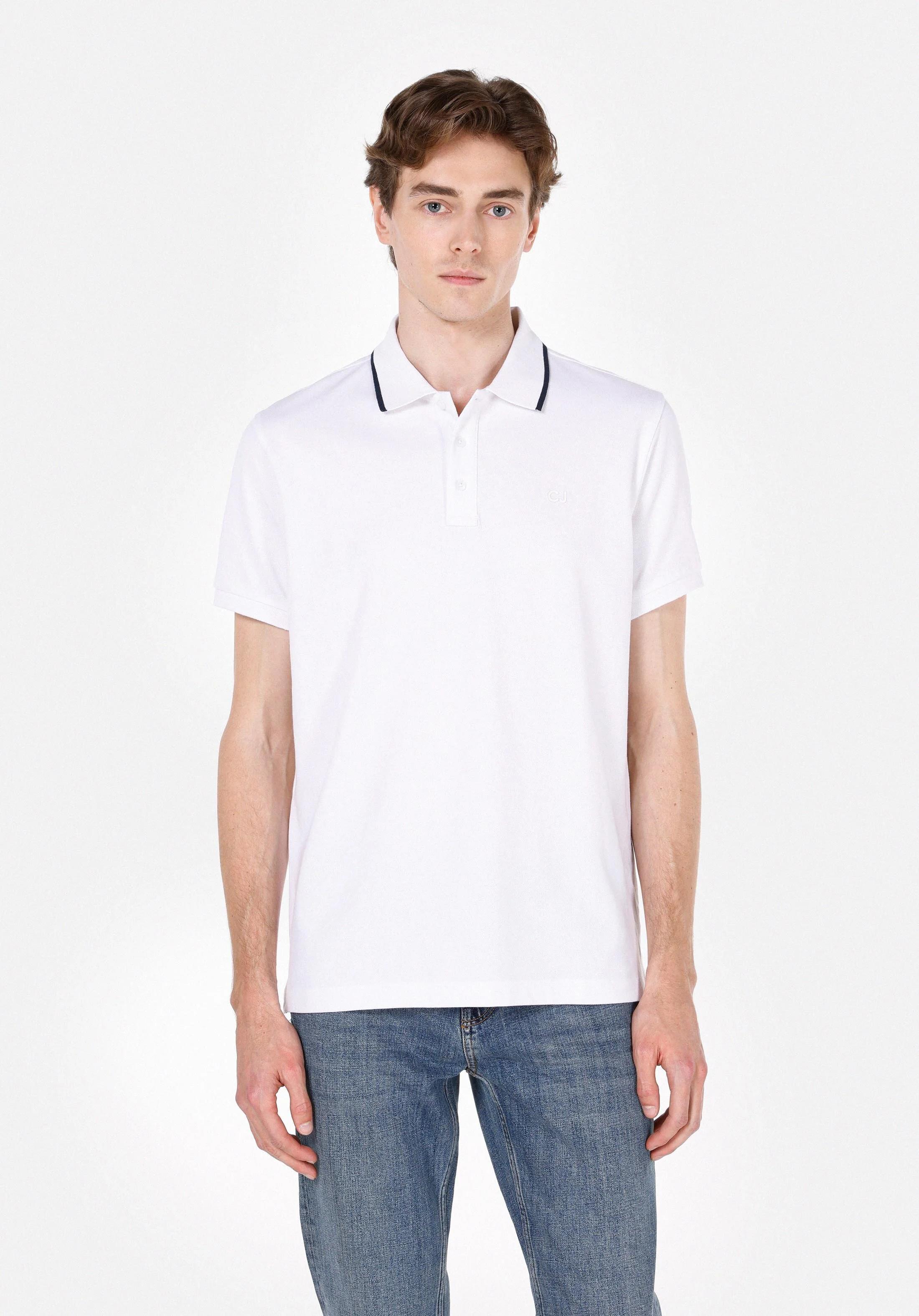 ÖRME ERKEK YAKALI KISA KOL T-SHIRT Regular Fit