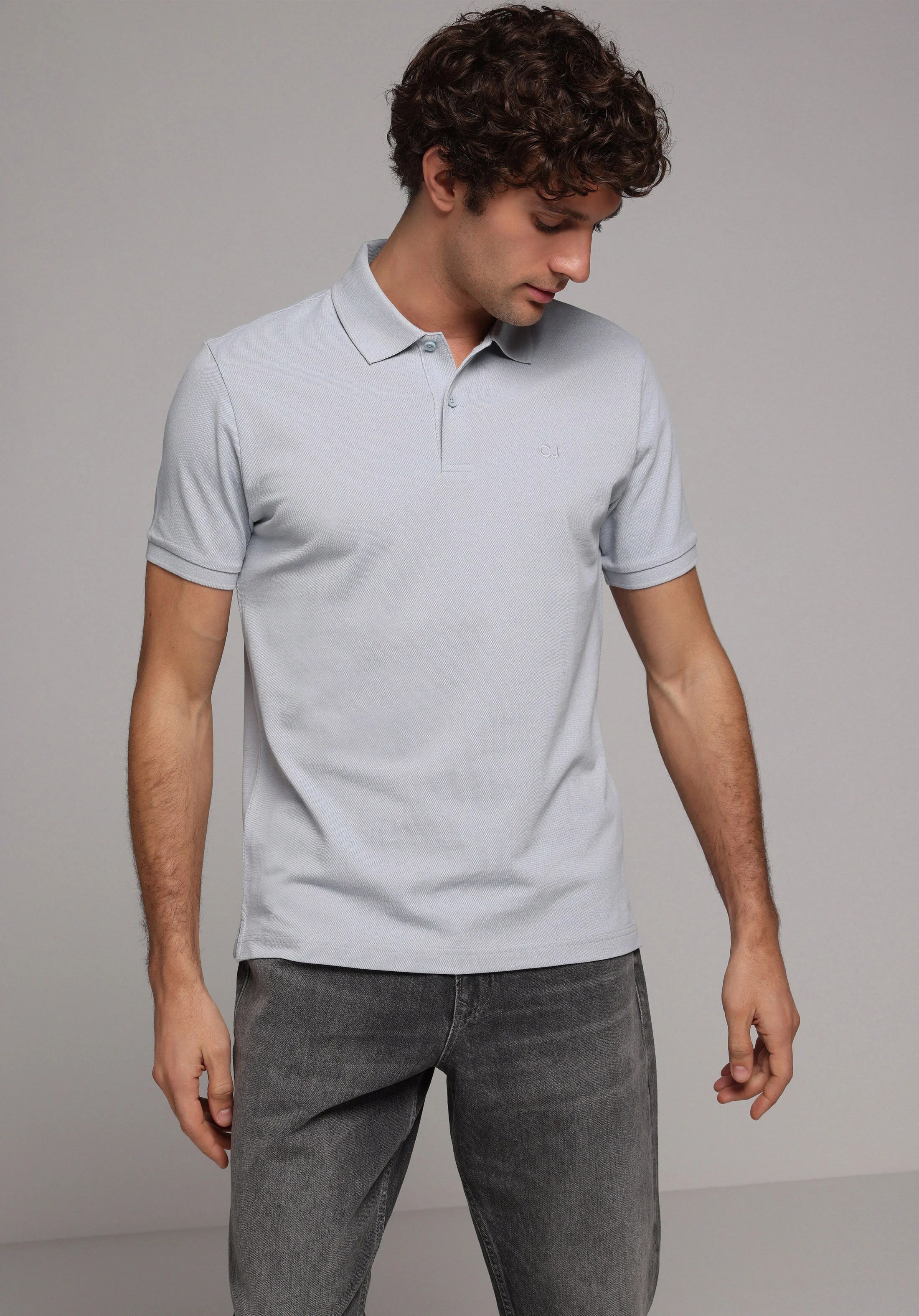 ÖRME ERKEK YAKALI KISA KOL T-SHIRT Regular Fit