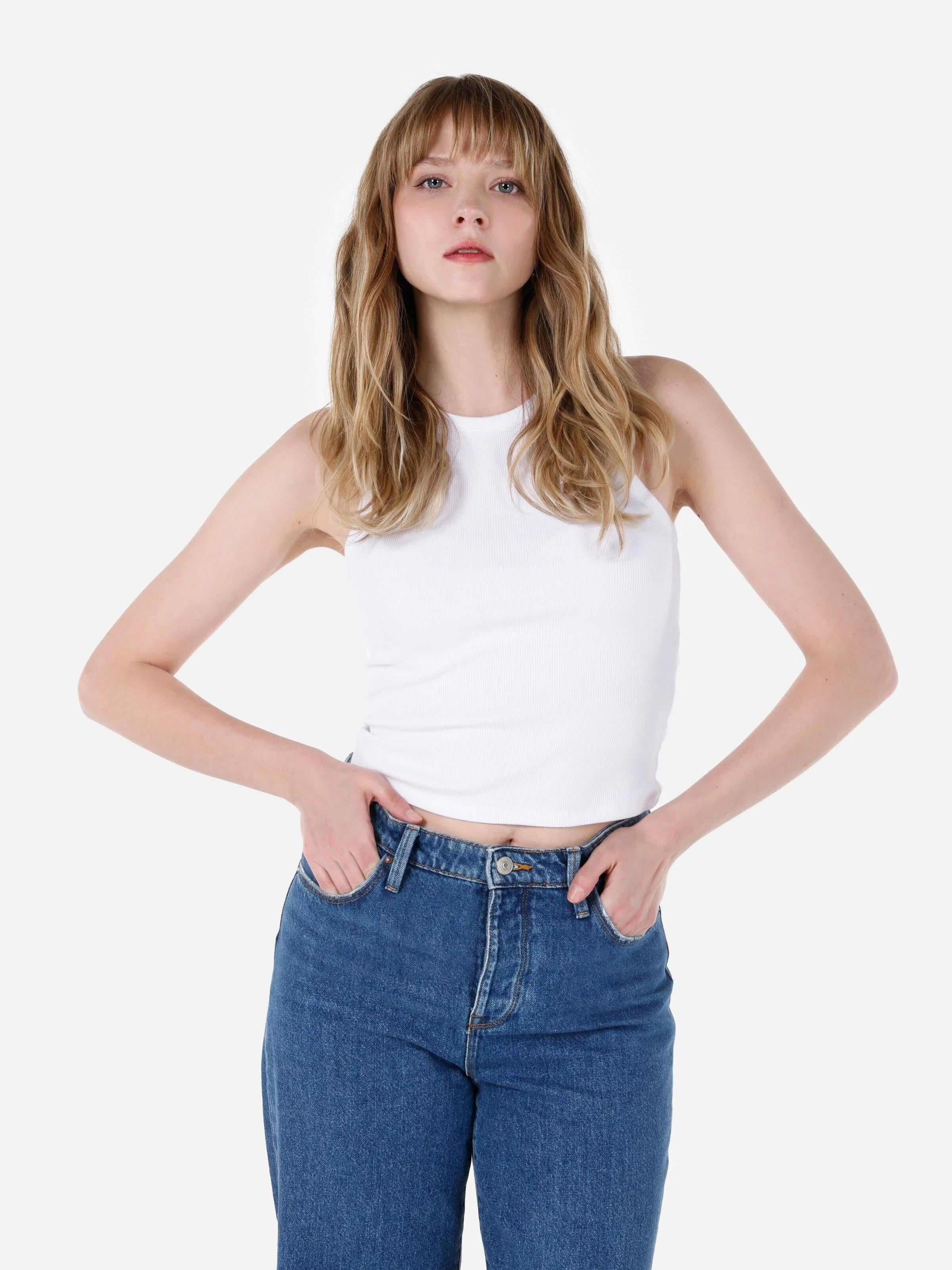 ÖRME KADIN ATLET Slim Fit