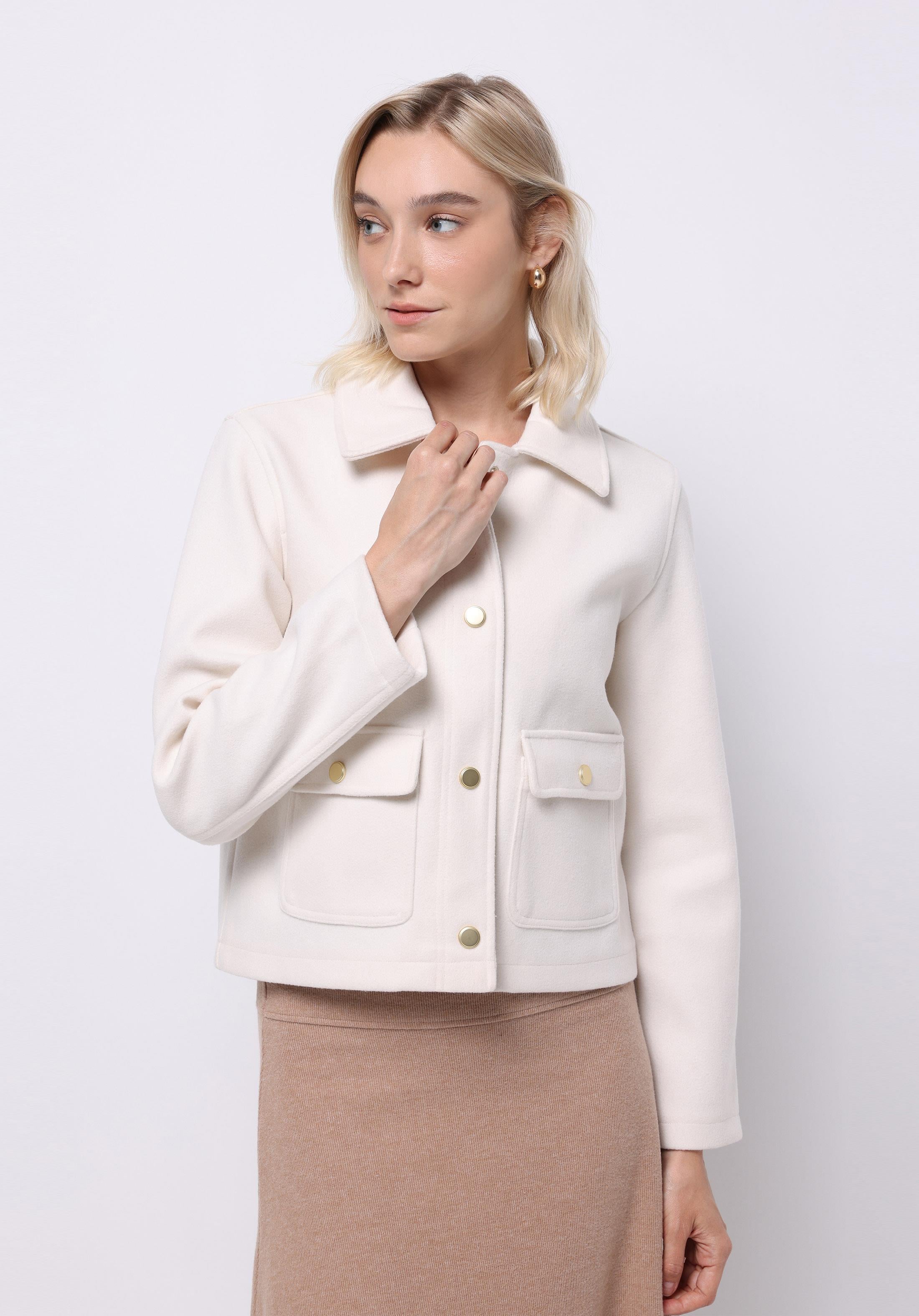 ÖRME KADIN CEKET Regular Fit