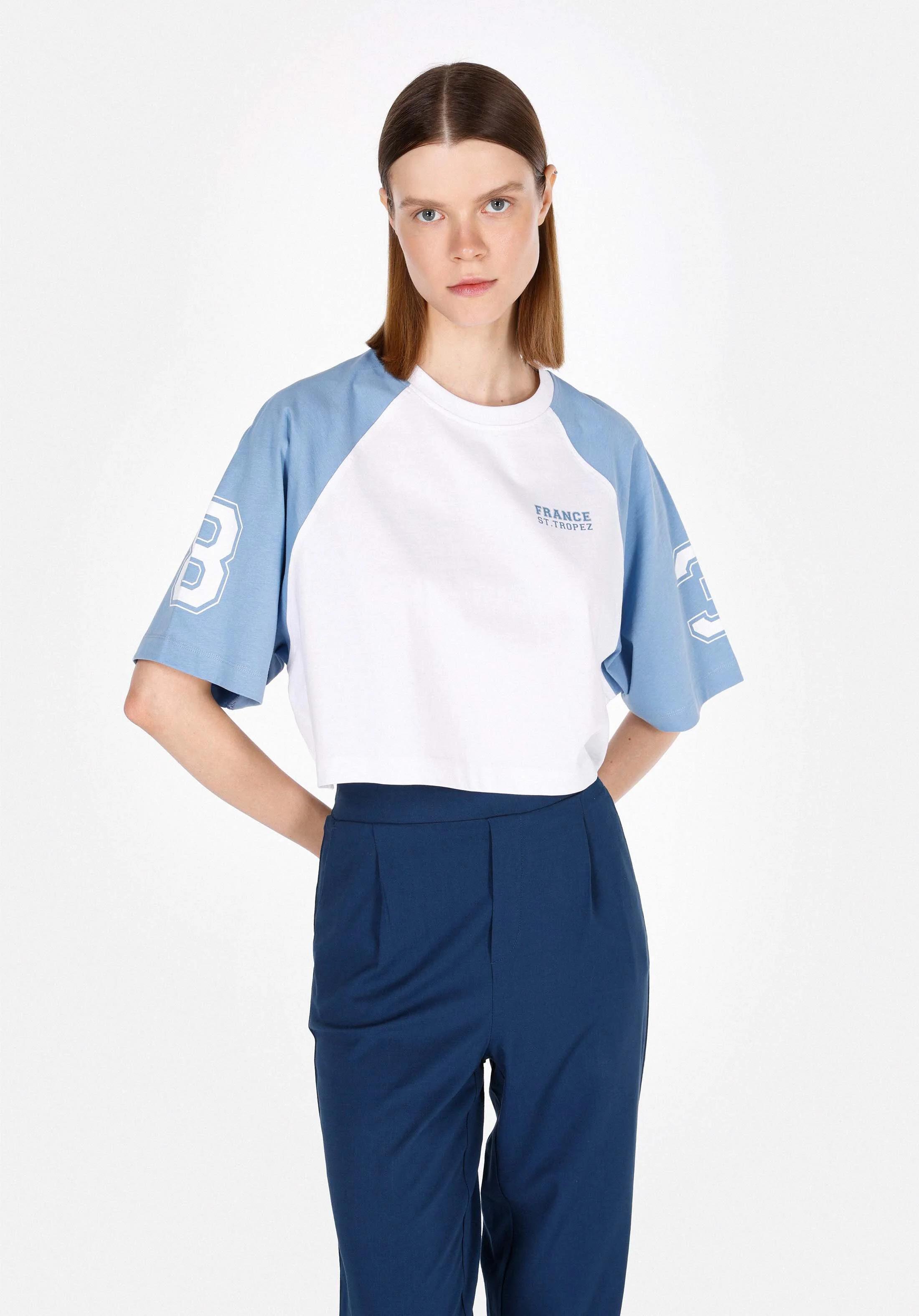 ÖRME KADIN KISA KOL BLUZ Comfort Fit