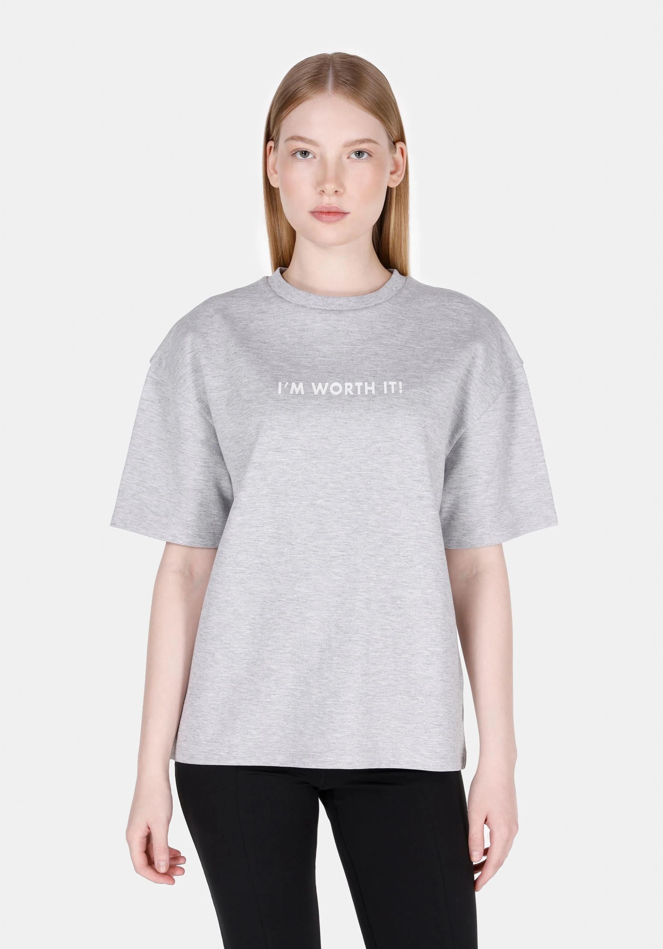 ÖRME KADIN KISA KOL T-SHIRT Comfort Fit