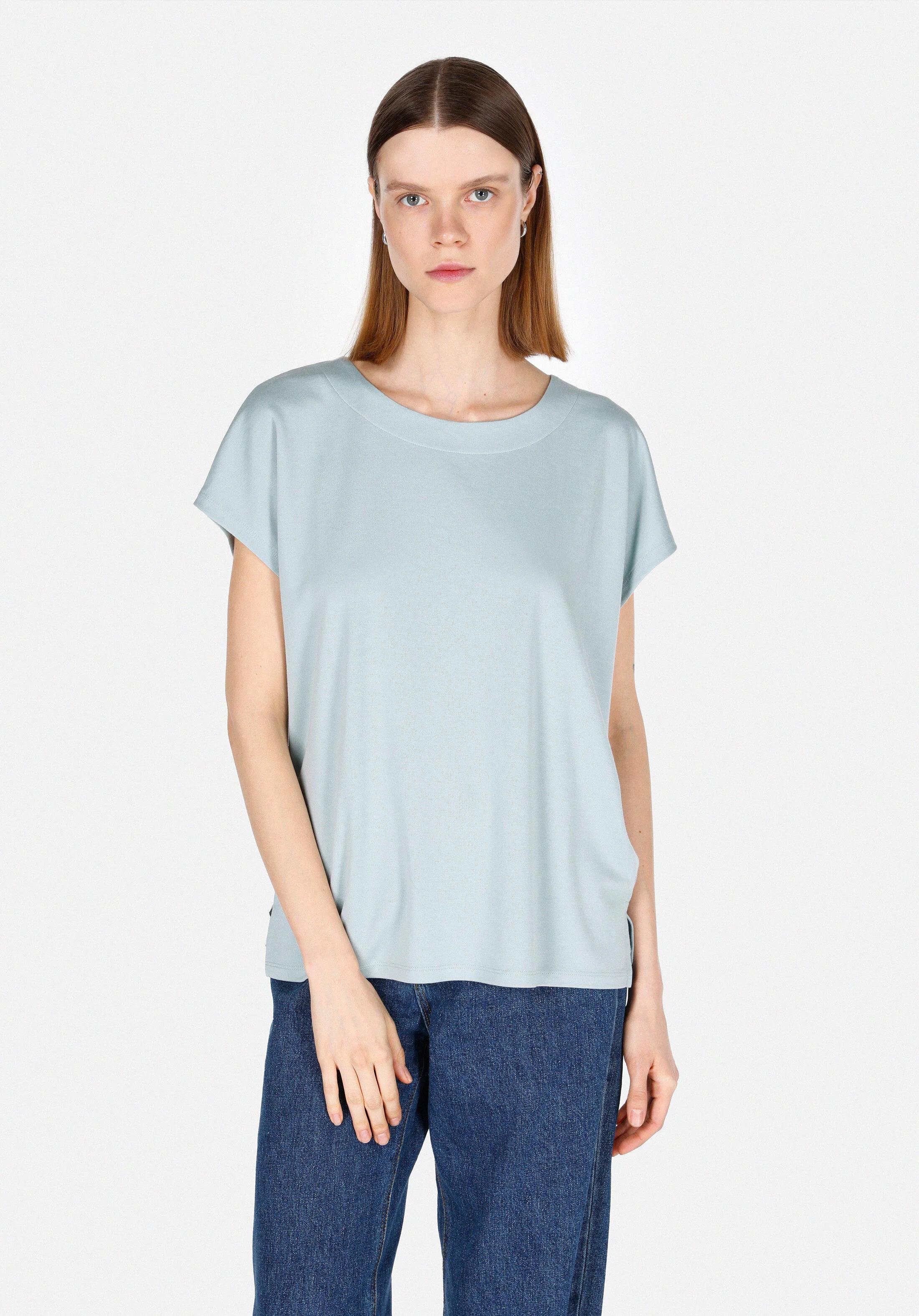 ÖRME KADIN KISA KOL T-SHIRT Regular Fit