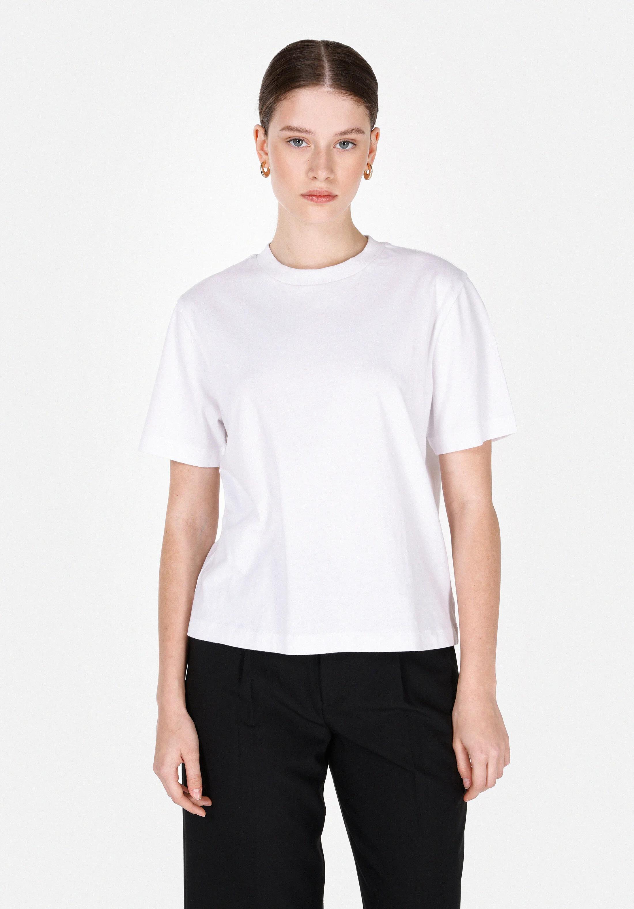 ÖRME KADIN KISA KOL T-SHIRT Regular Fit