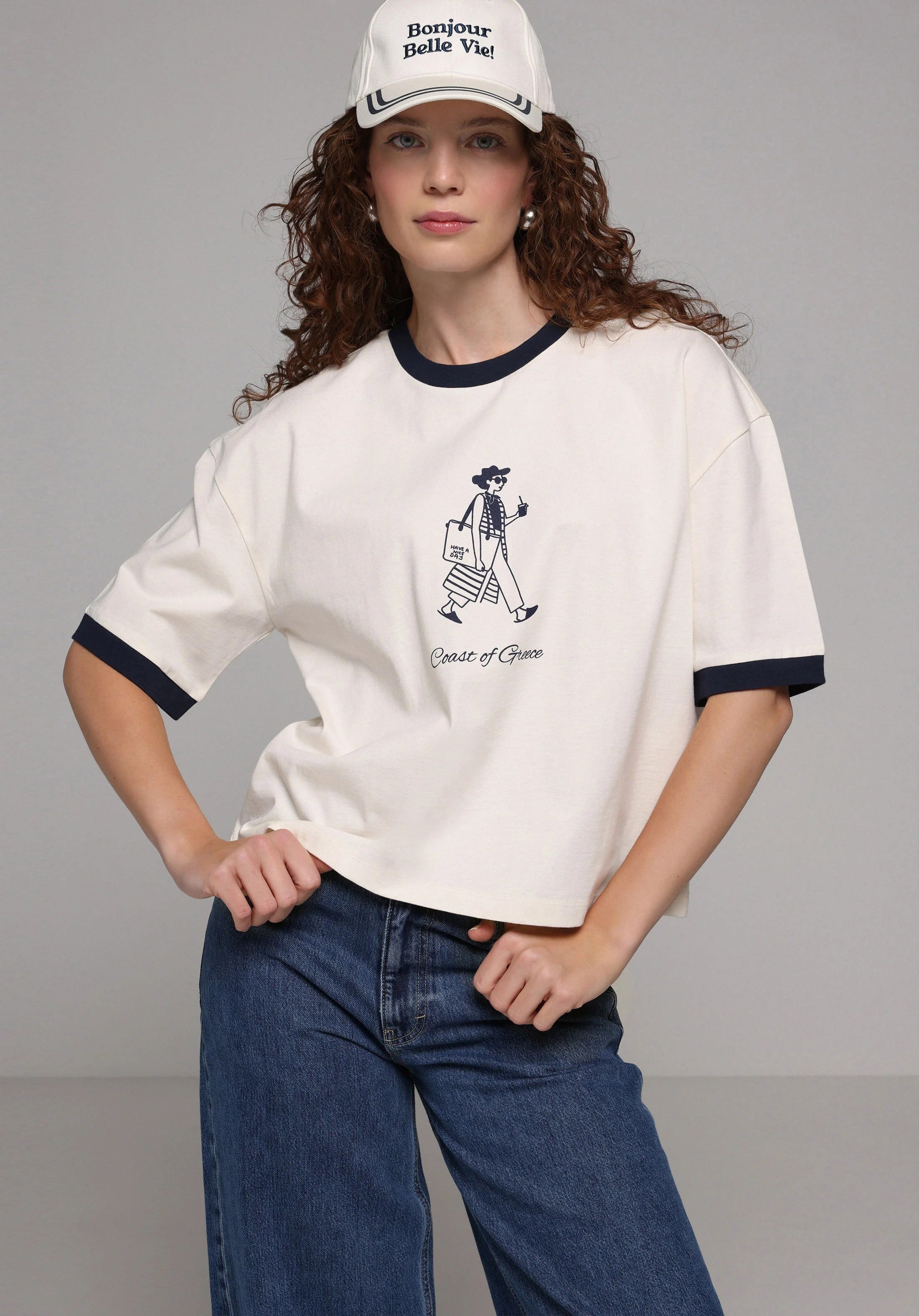 ÖRME KADIN KISA KOL T-SHIRT Regular Fit