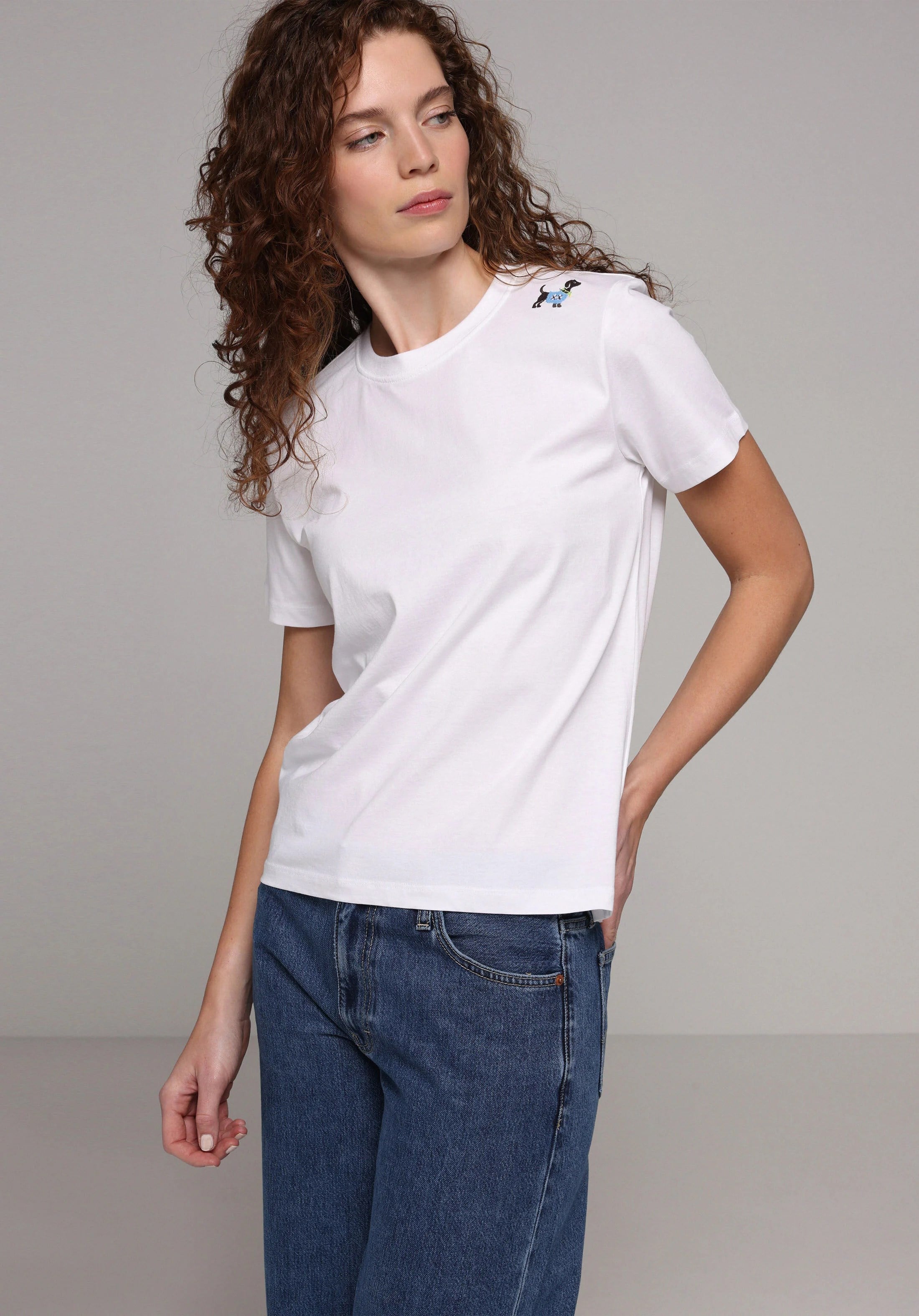 ÖRME KADIN KISA KOL T-SHIRT Regular Fit