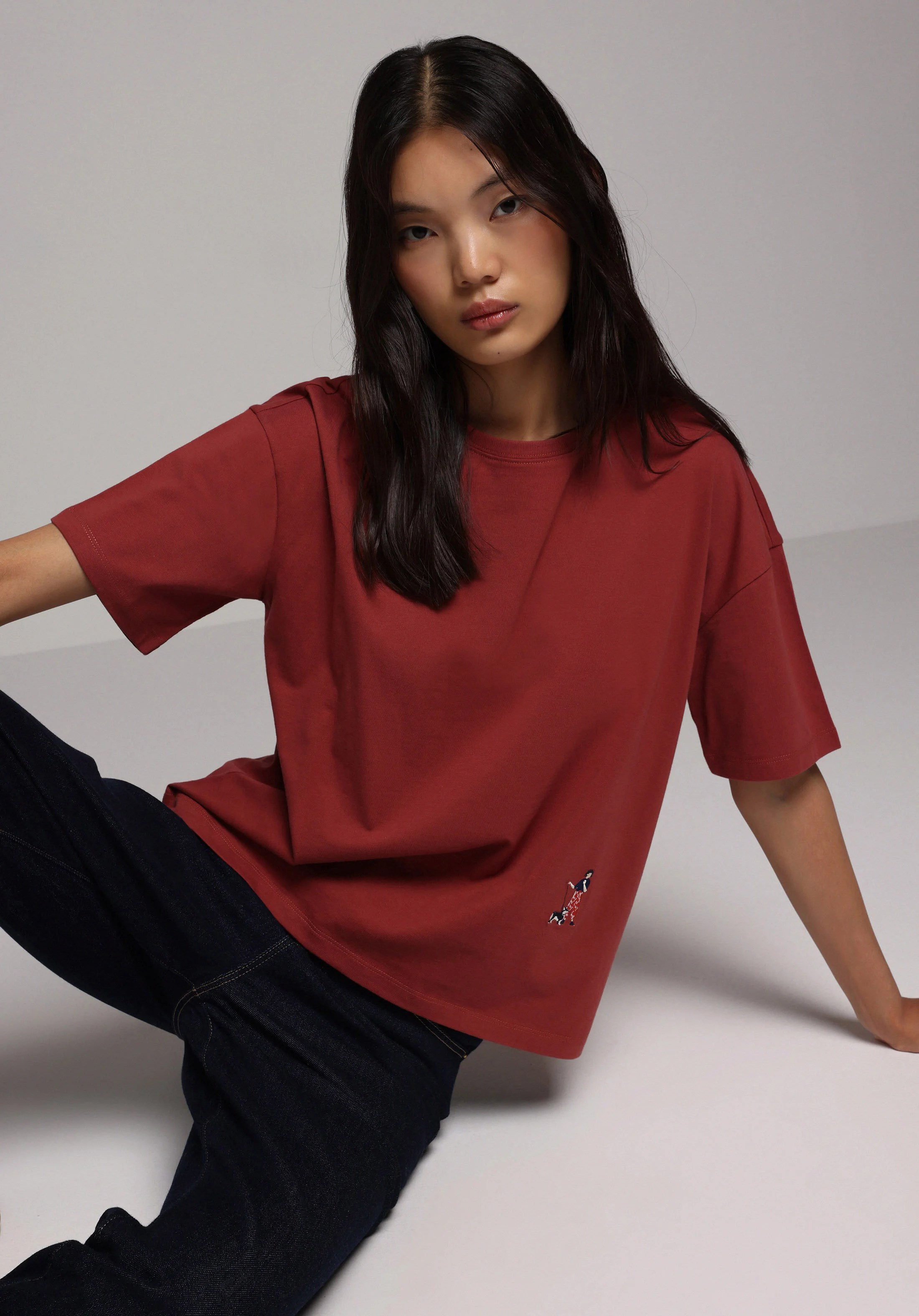 ÖRME KADIN KISA KOL T-SHIRT Regular Fit