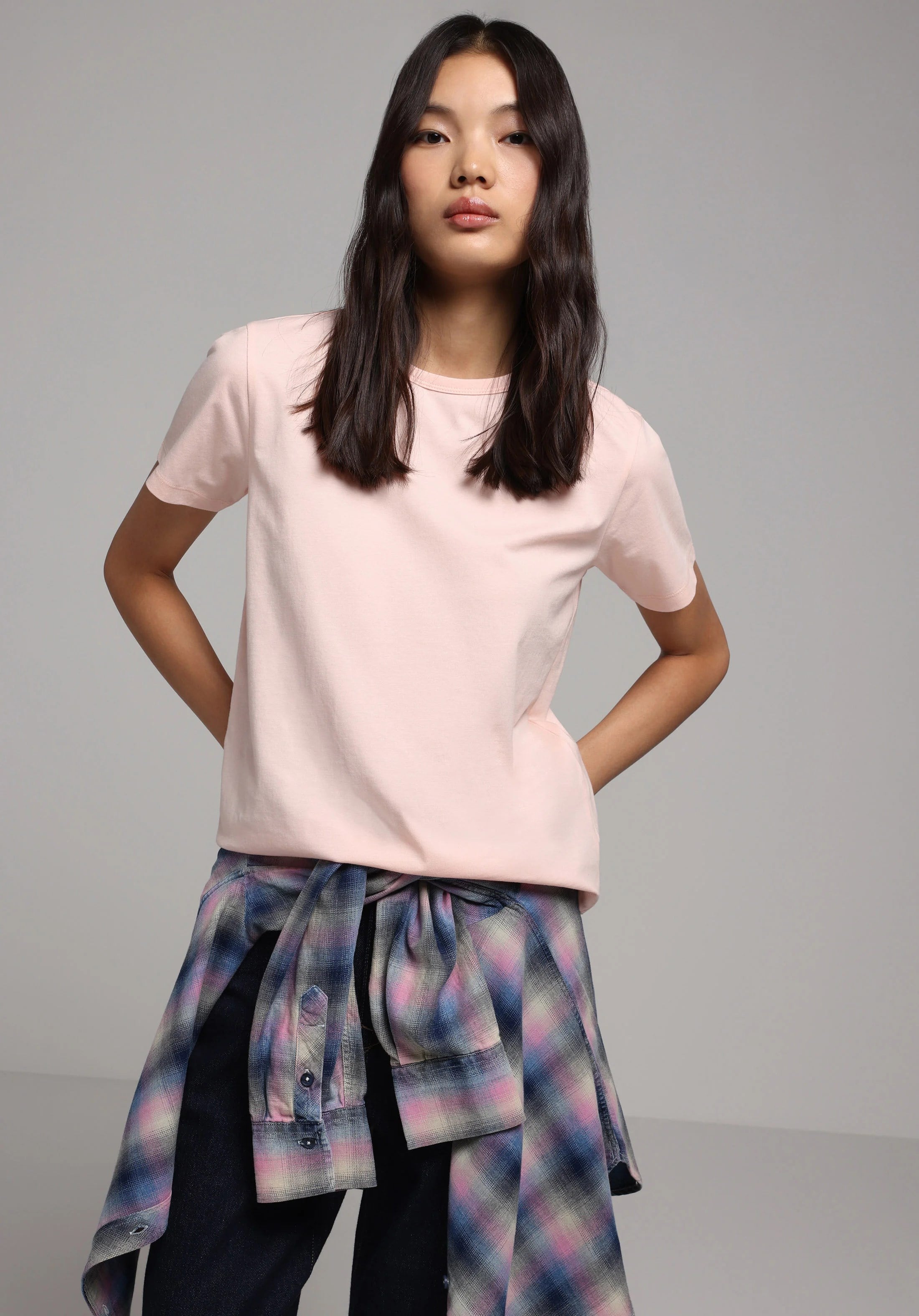 ÖRME KADIN KISA KOL T-SHIRT Regular Fit