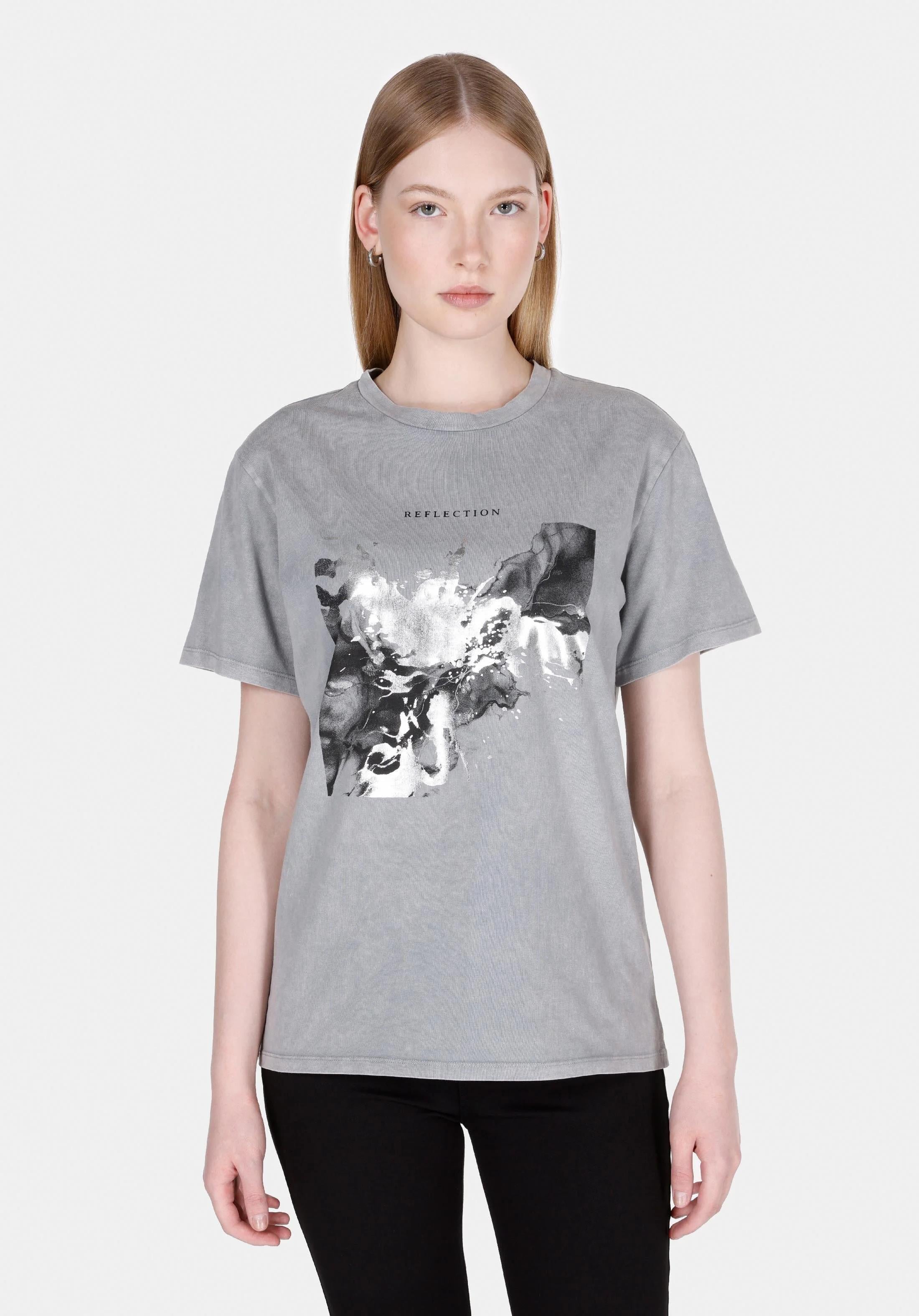 ÖRME KADIN KISA KOL T-SHIRT Regular Fit