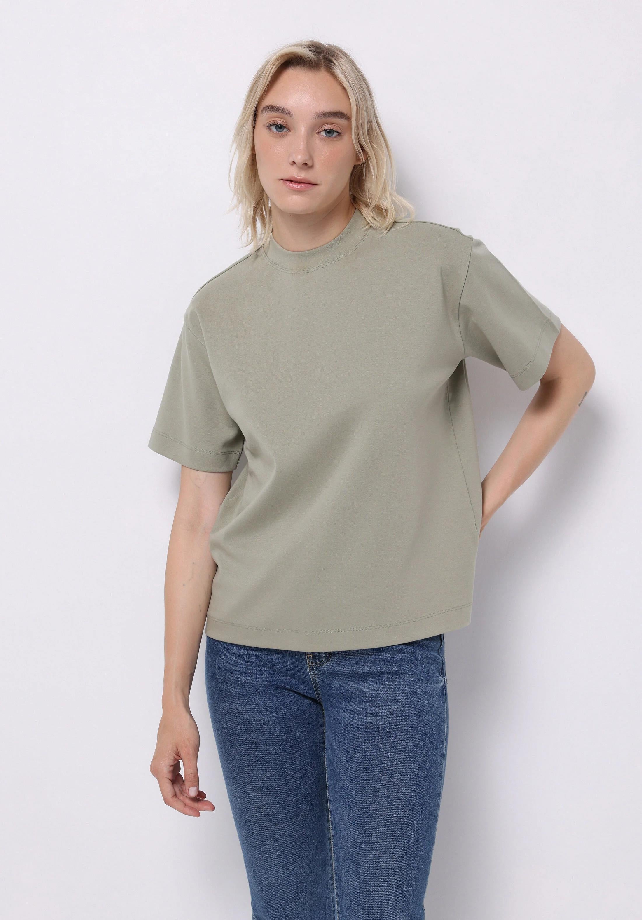 ÖRME KADIN KISA KOL T-SHIRT Regular Fit