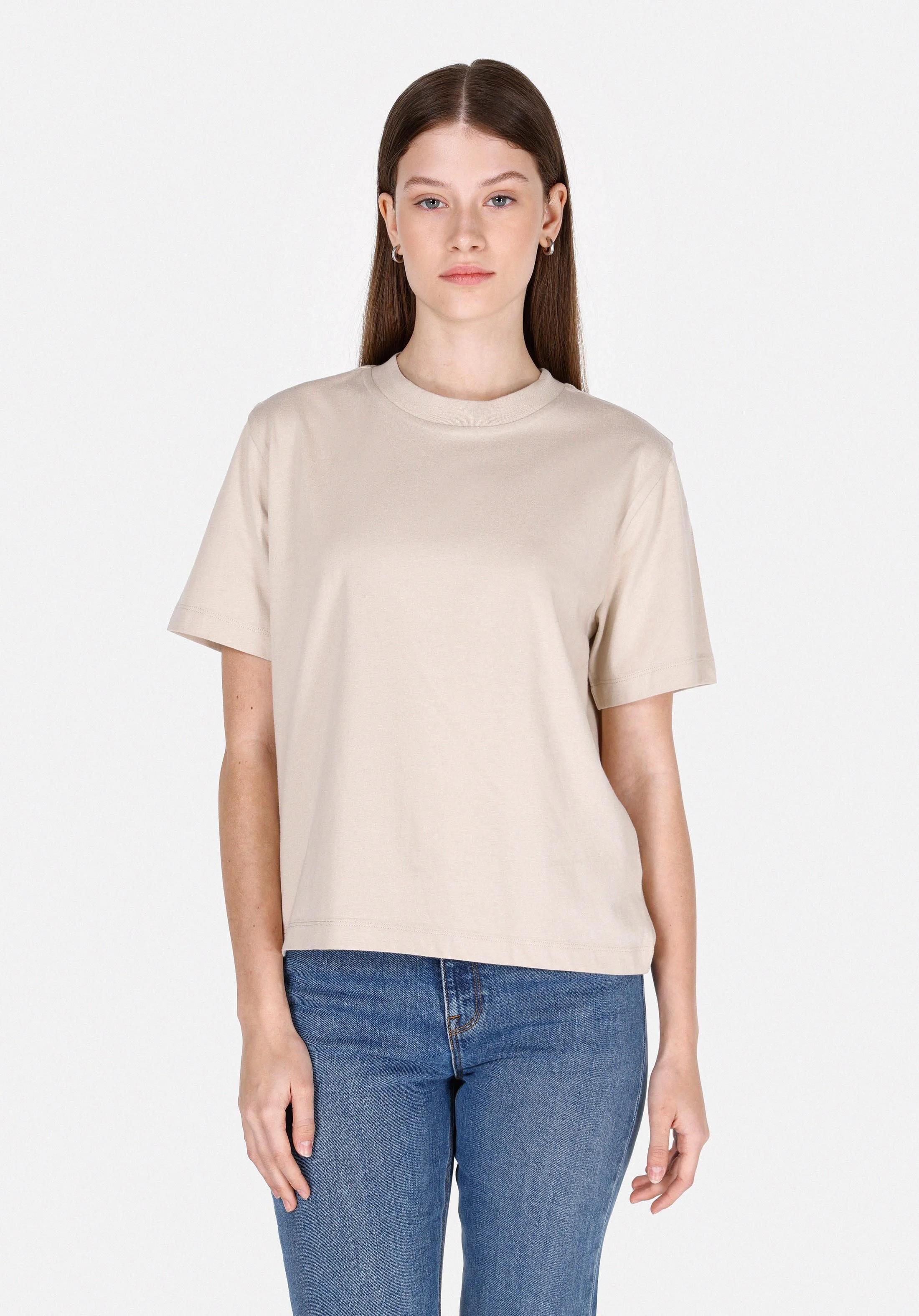 ÖRME KADIN KISA KOL T-SHIRT Regular Fit