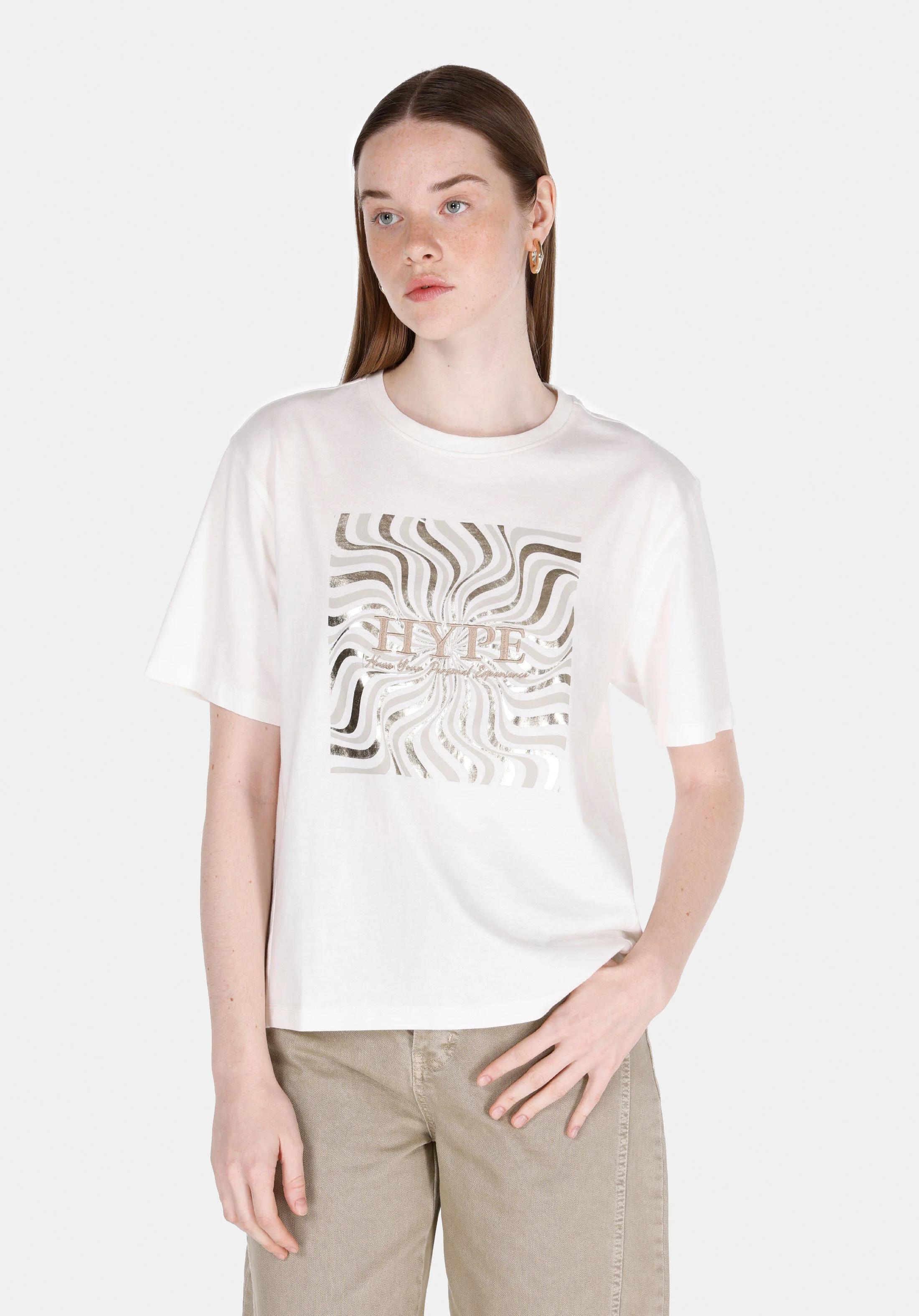 ÖRME KADIN KISA KOL T-SHIRT Regular Fit