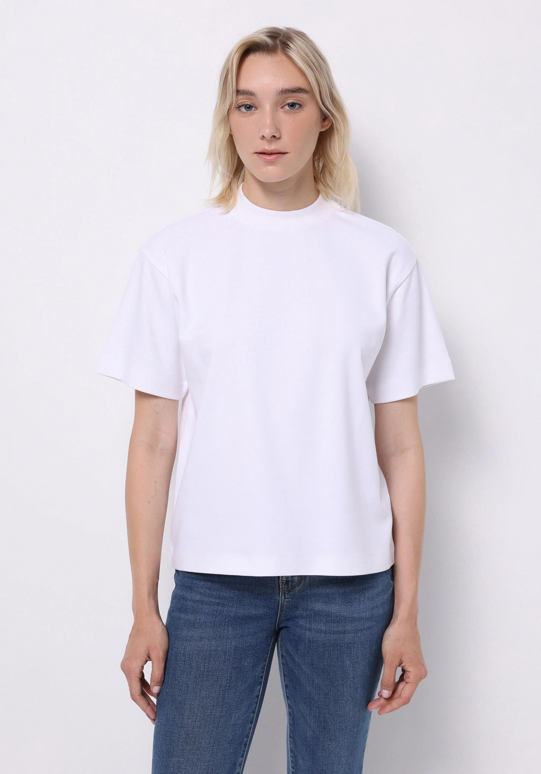 ÖRME KADIN KISA KOL T-SHIRT Regular Fit