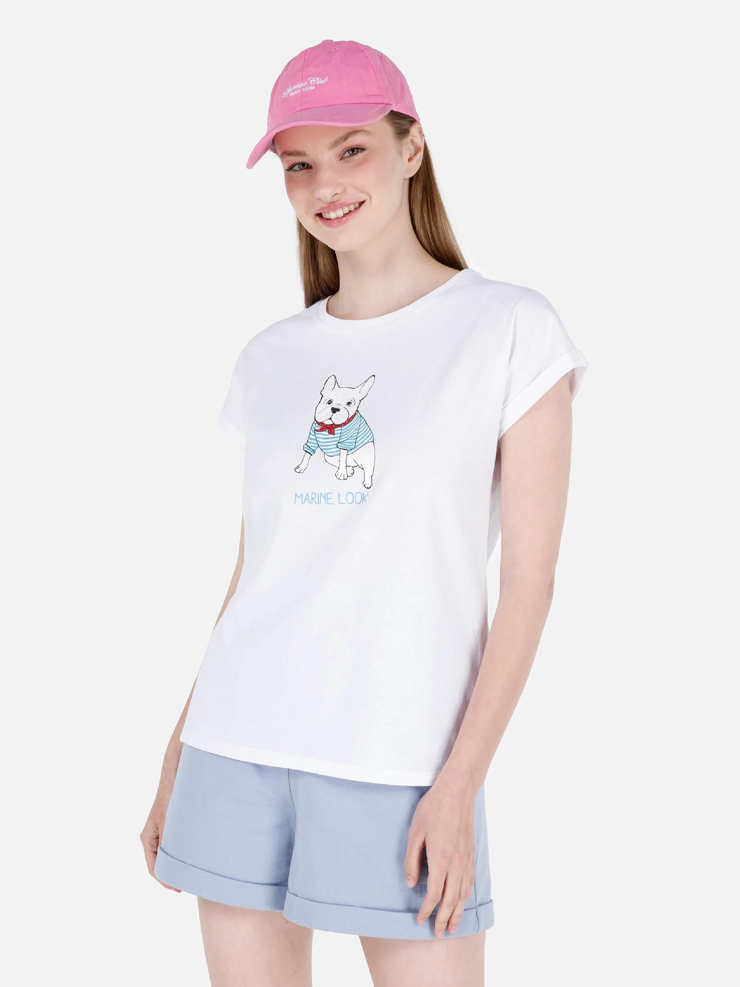 ÖRME KADIN KISA KOL T-SHIRT Regular Fit